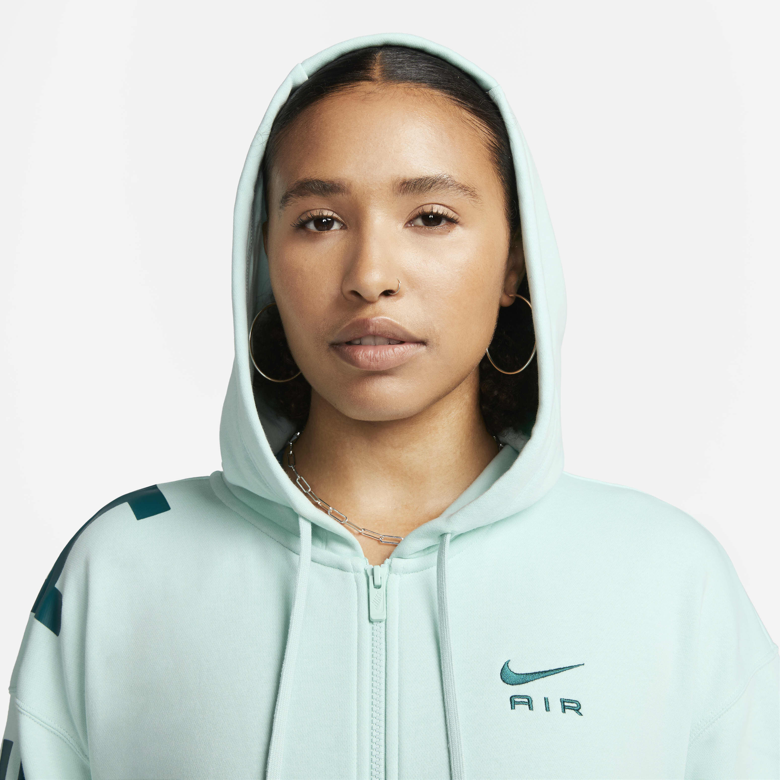 Nike air full zip hoodie women's deals