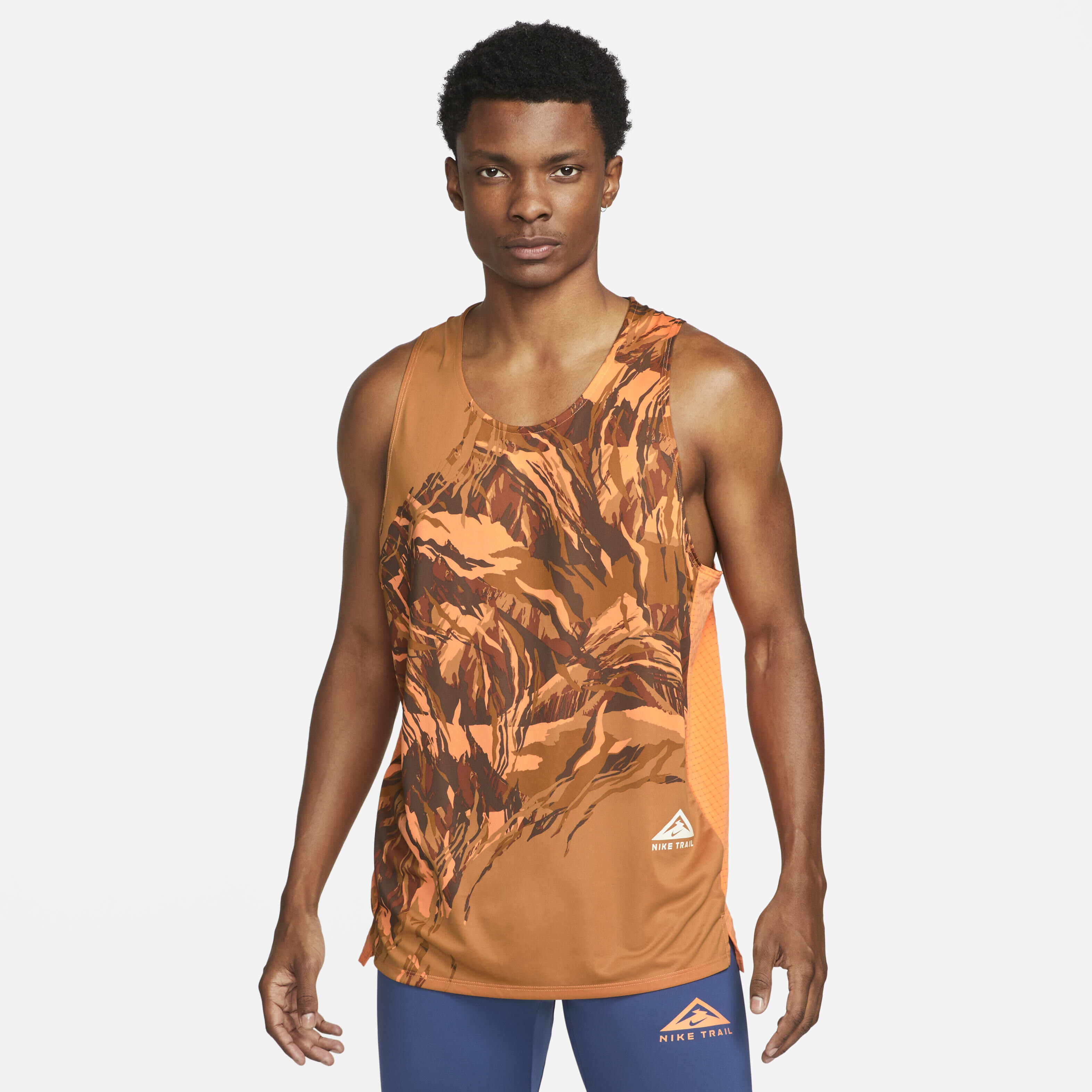 Nike orange tank cheap