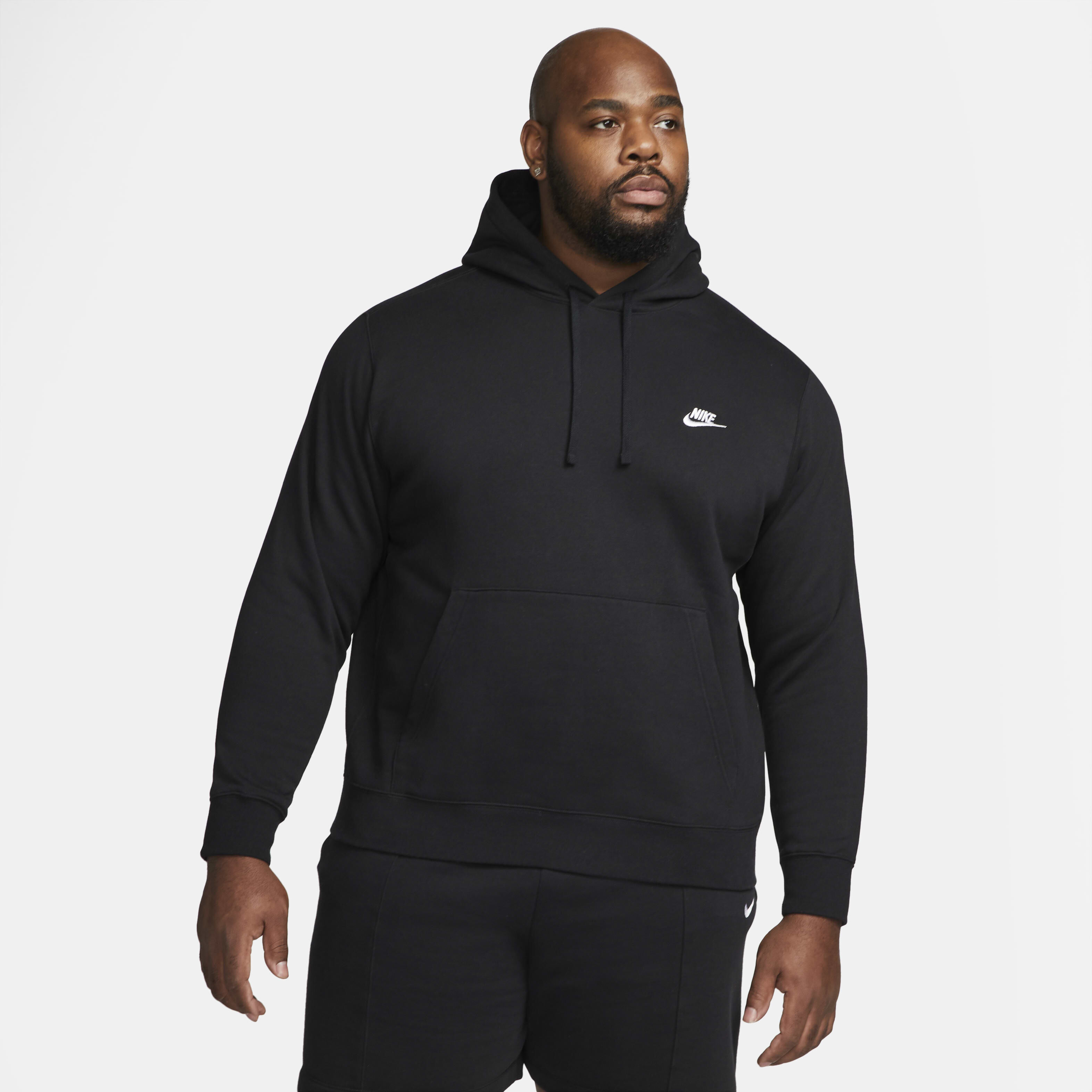 Nike men's sportswear club fleece hoodie clearance