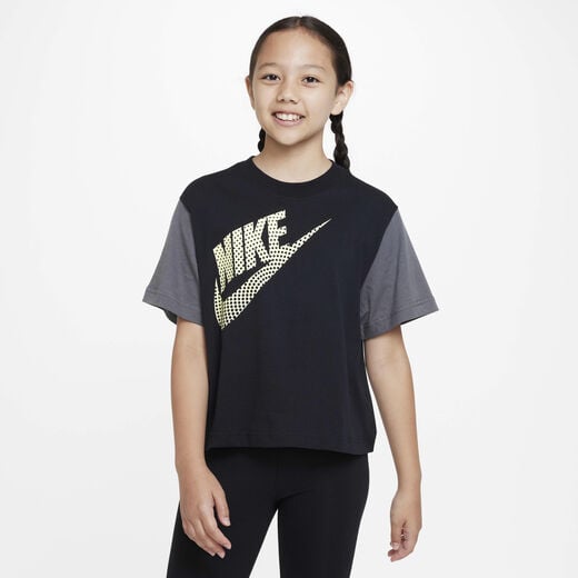 Nike Kids - T-Shirts & Tops-Nike, Nike Sportswear Essential, Older Kids' (Girls') Dance T-Shirt Nike Kids - T-Shirts & Tops-Nike, Nike Sportswear Essential, Older Kids' (Girls') Dance T-Shirt