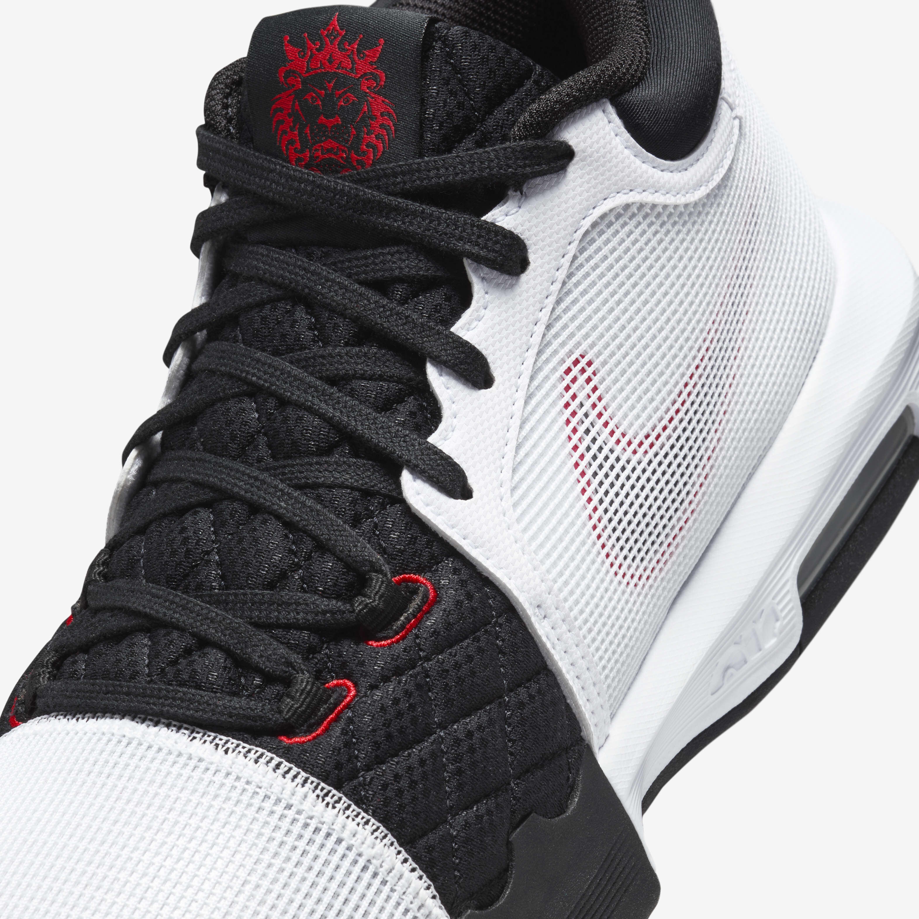 Buy LeBron Witness 8 Basketball Shoes White University Red Black Nike Saudi Official