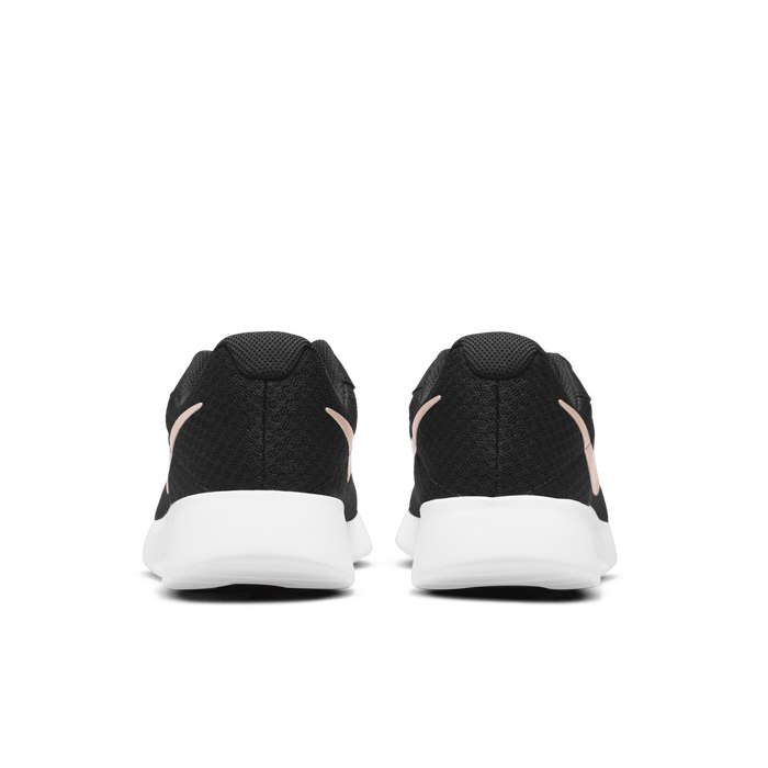 Black nike rose gold top swoosh