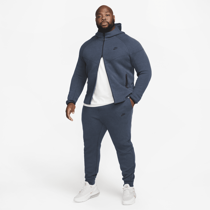 Nike fleece tracksuit 2024 navy
