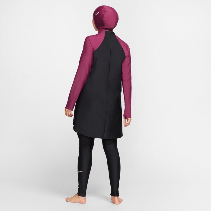 Buy Nike Victory Women s Slim Full Coverage Swim Leggings Black Black White Nike Saudi Official