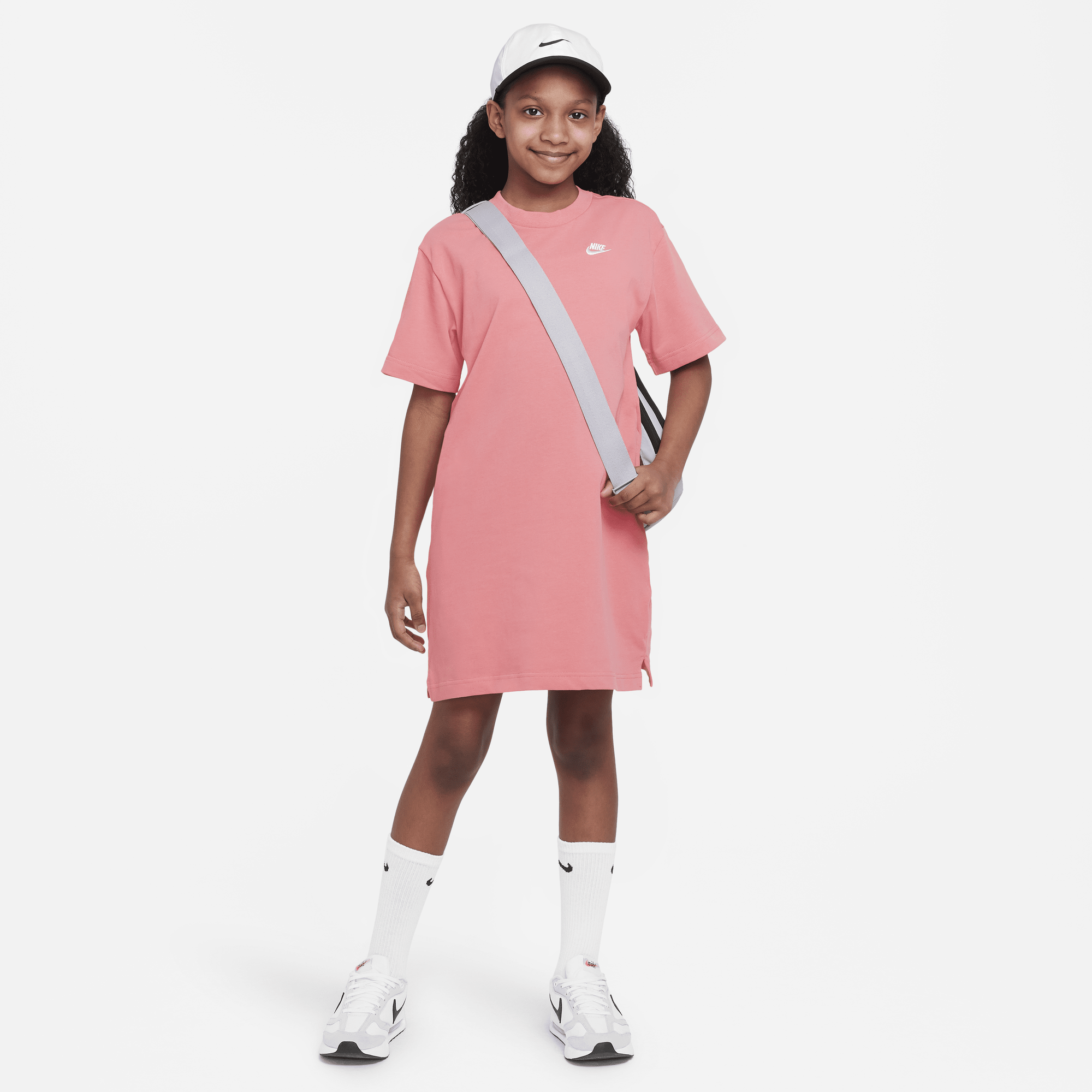Girls nike clearance t shirt dress