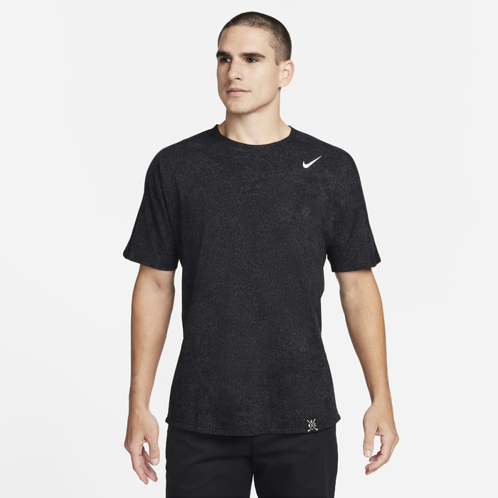 Buy Nike Golf Club Men's Golf Short-Sleeve Top Black/White