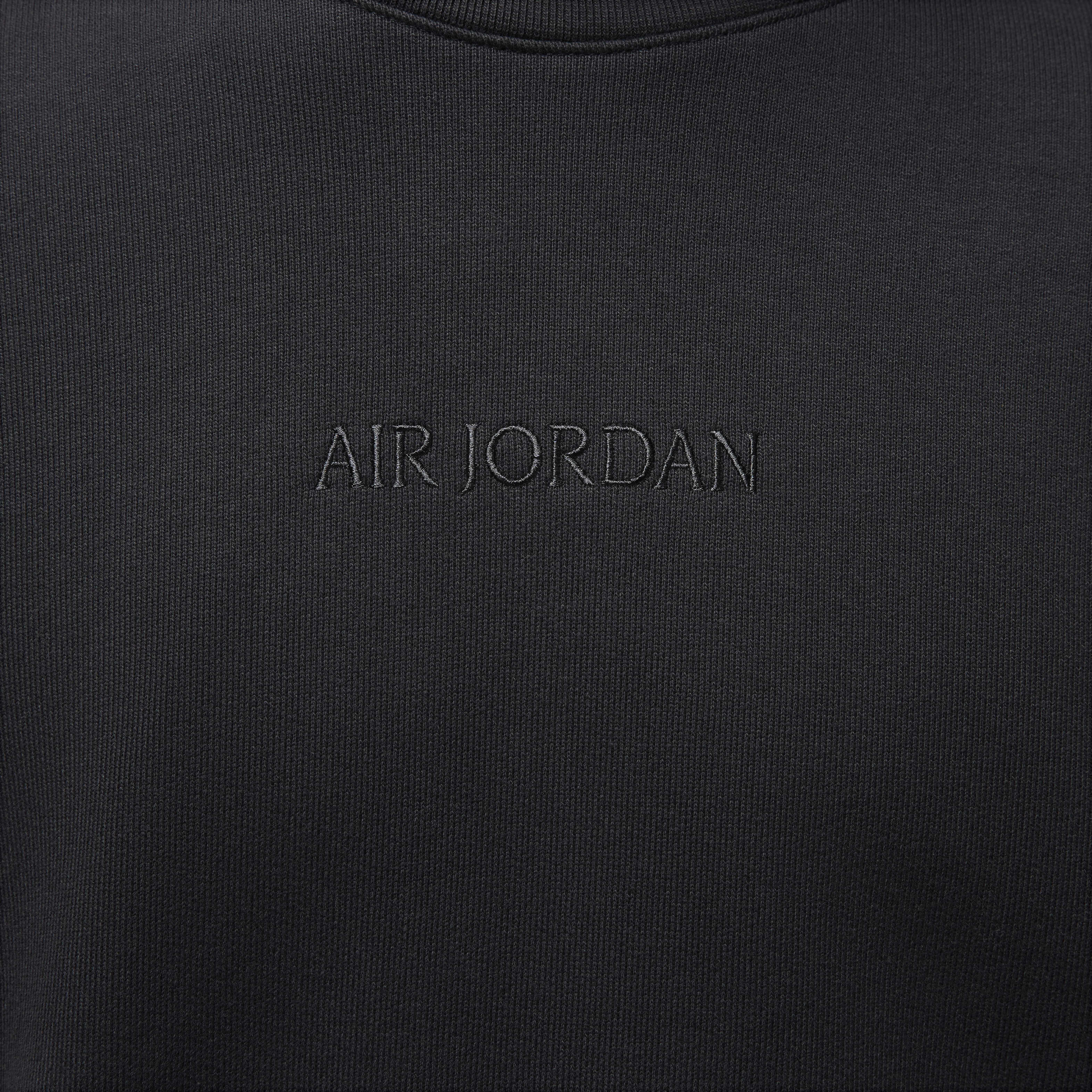 Buy Air Jordan Wordmark Men's Fleece Crew-Neck Sweatshirt Buy Air Jordan Wordmark Men's Fleece Crew-Neck Sweatshirt