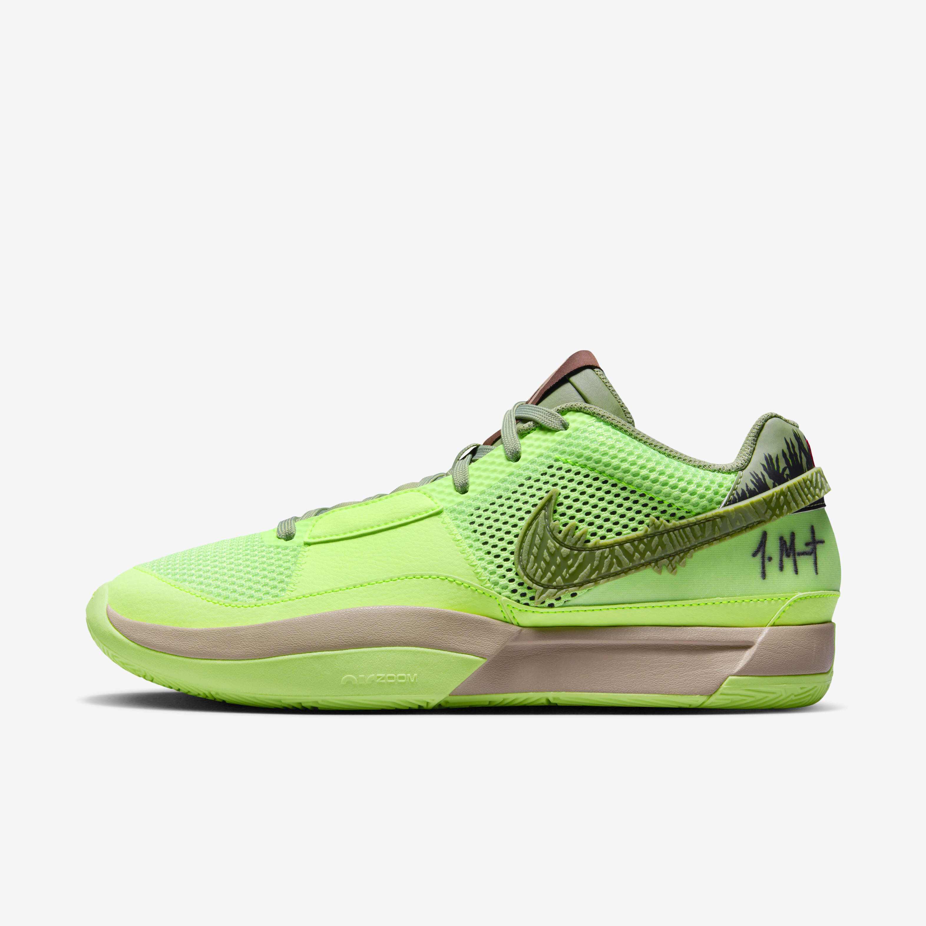 Fluorescent green basketball shoes store