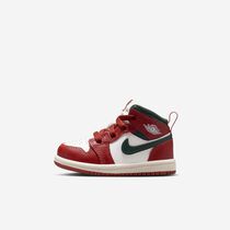 Jordan 1 Mid 'Redstone/Midnight Green'