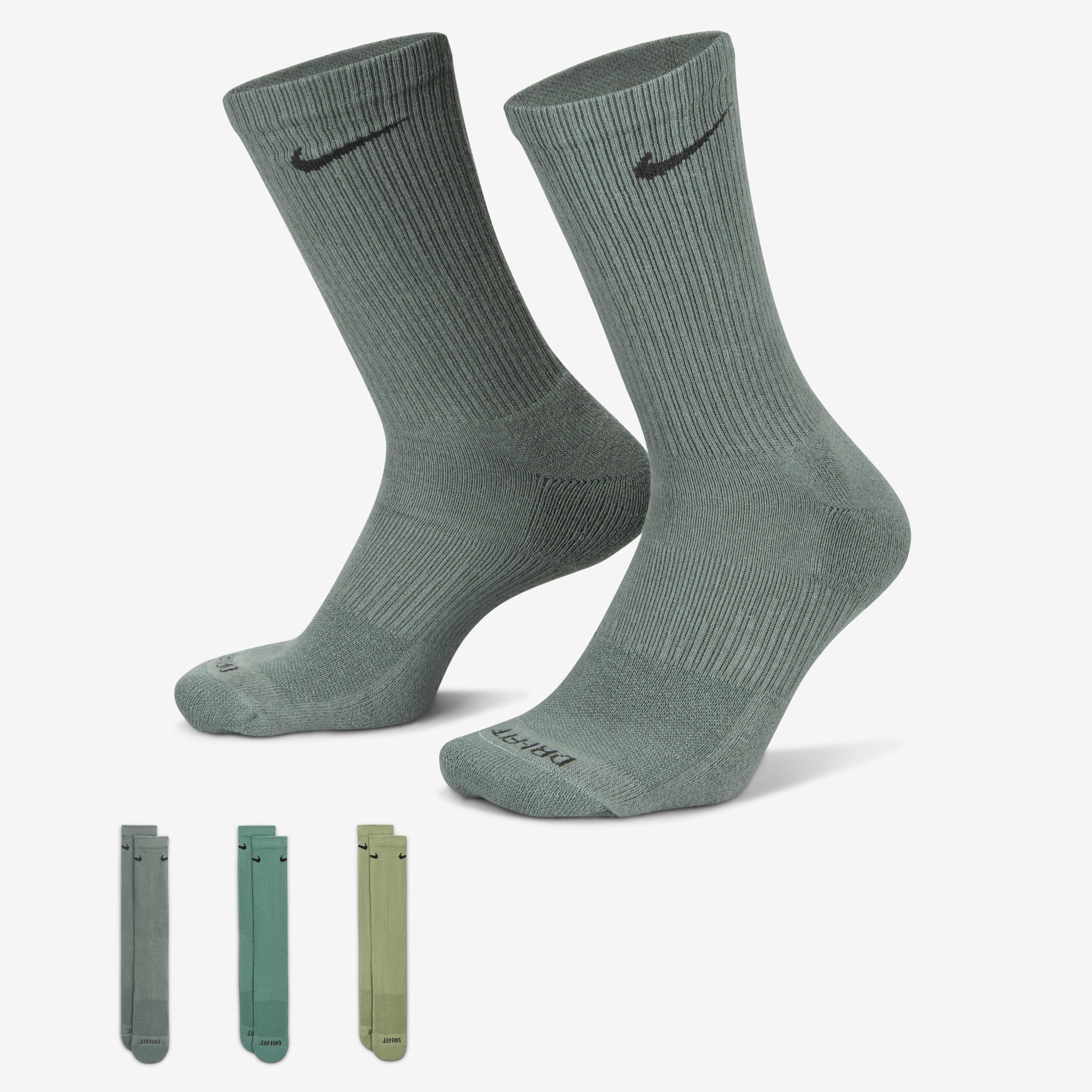 nike everyday plus cushion crew training socks