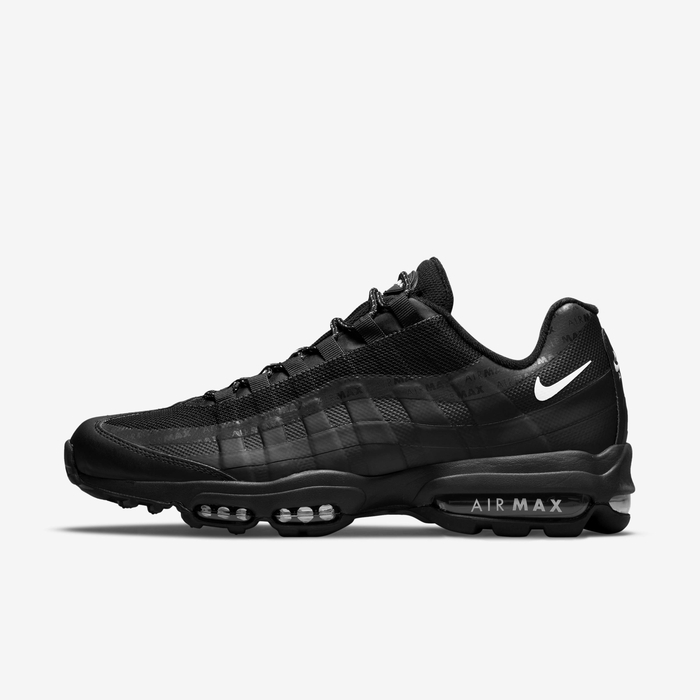 Buy Nike Air Max 95 Ultra Men's Shoe Black/Metallic Silver/White