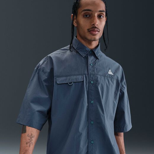 Mens-Nike, Nike ACG 'Orb Weaver', UV Repel Short-Sleeve Shirt