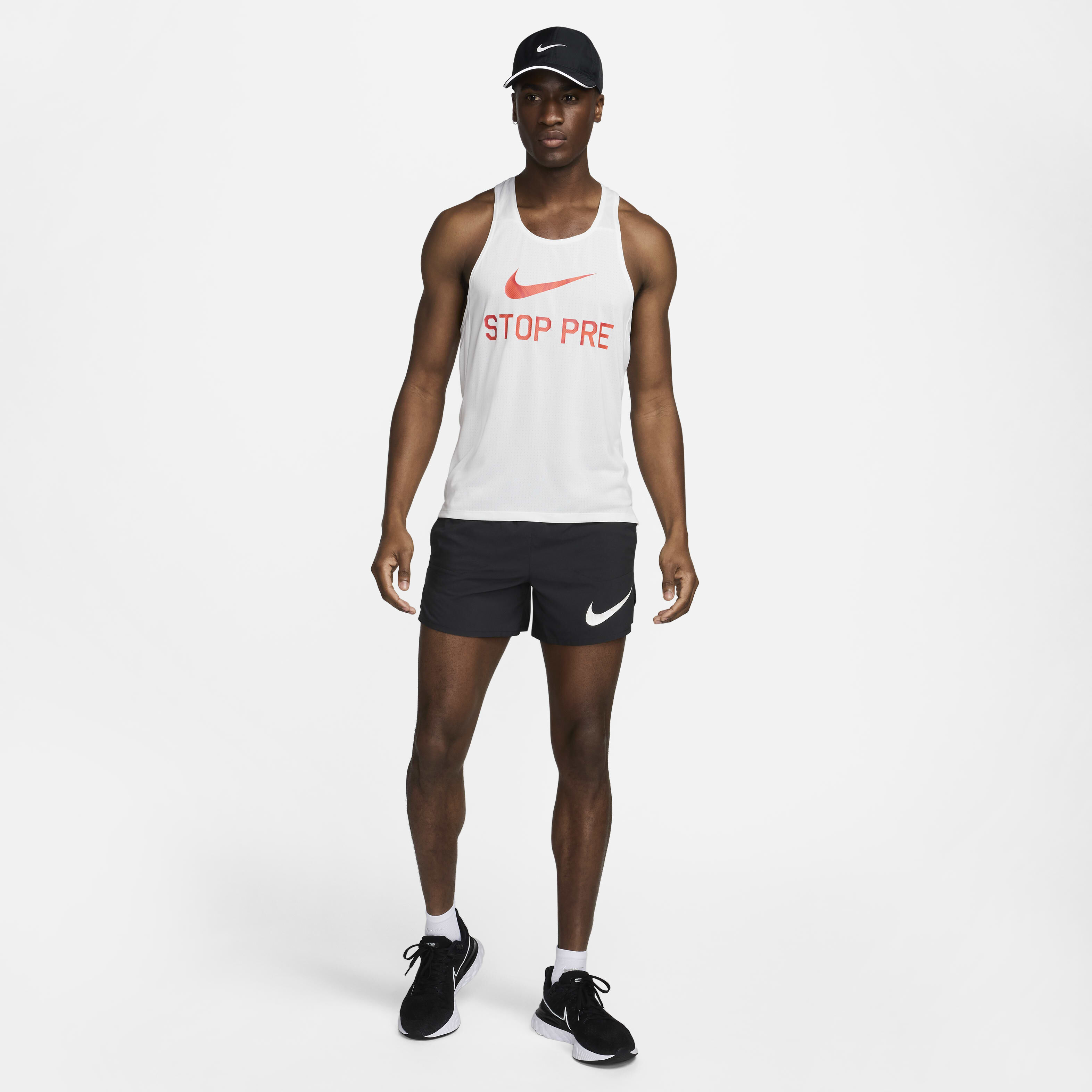 Buy Nike Flex Stride Run Energy Men s 13cm approx. Brief Lined Running Shorts Black Black Photon Dust White Nike Saudi Official