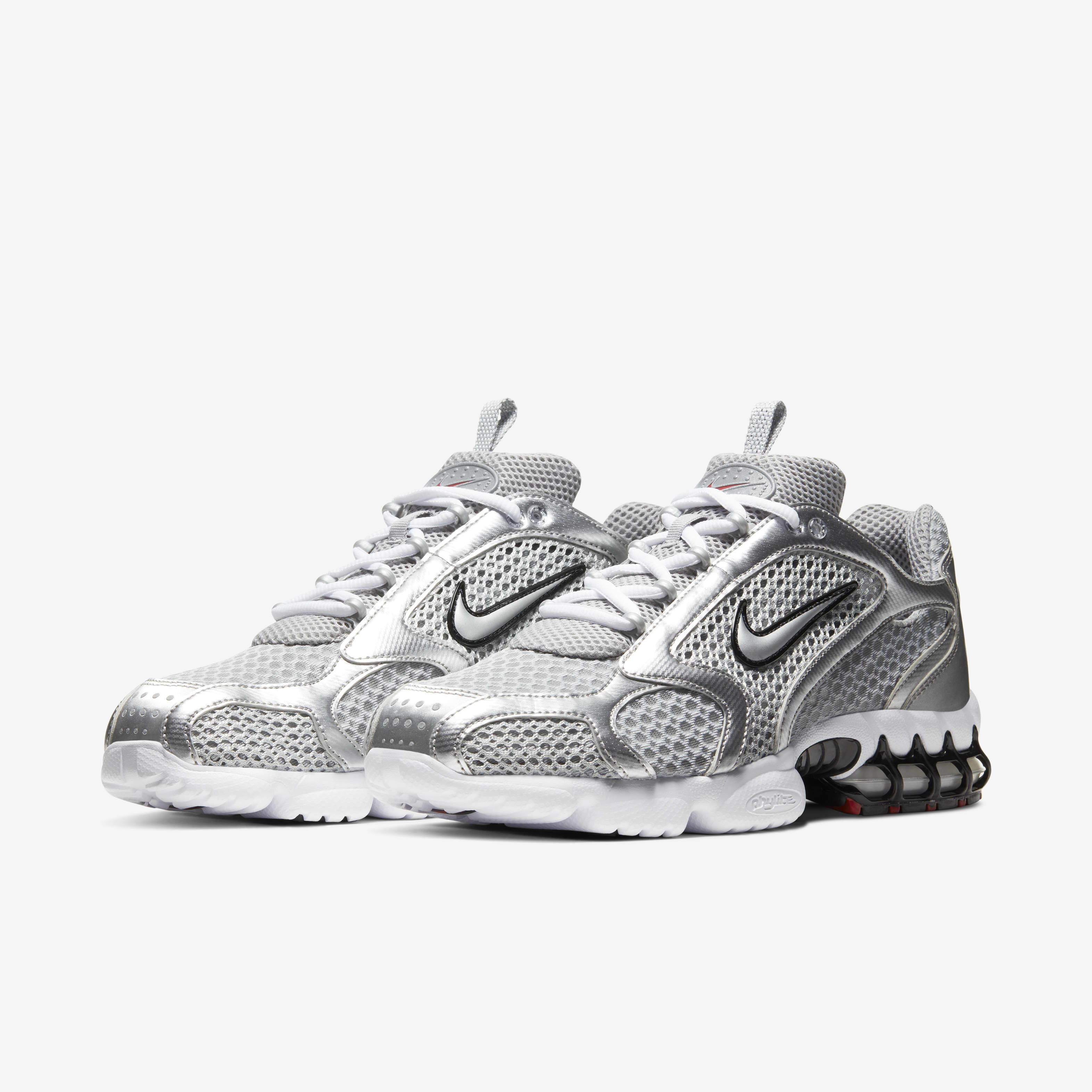 ★NIKE★ Air Zoom Spiridon Cage 2 M Light Sandstone Cardinal Nike Air Zoom Spiridon Cage 2 Men's Shoes in Light Sandstone