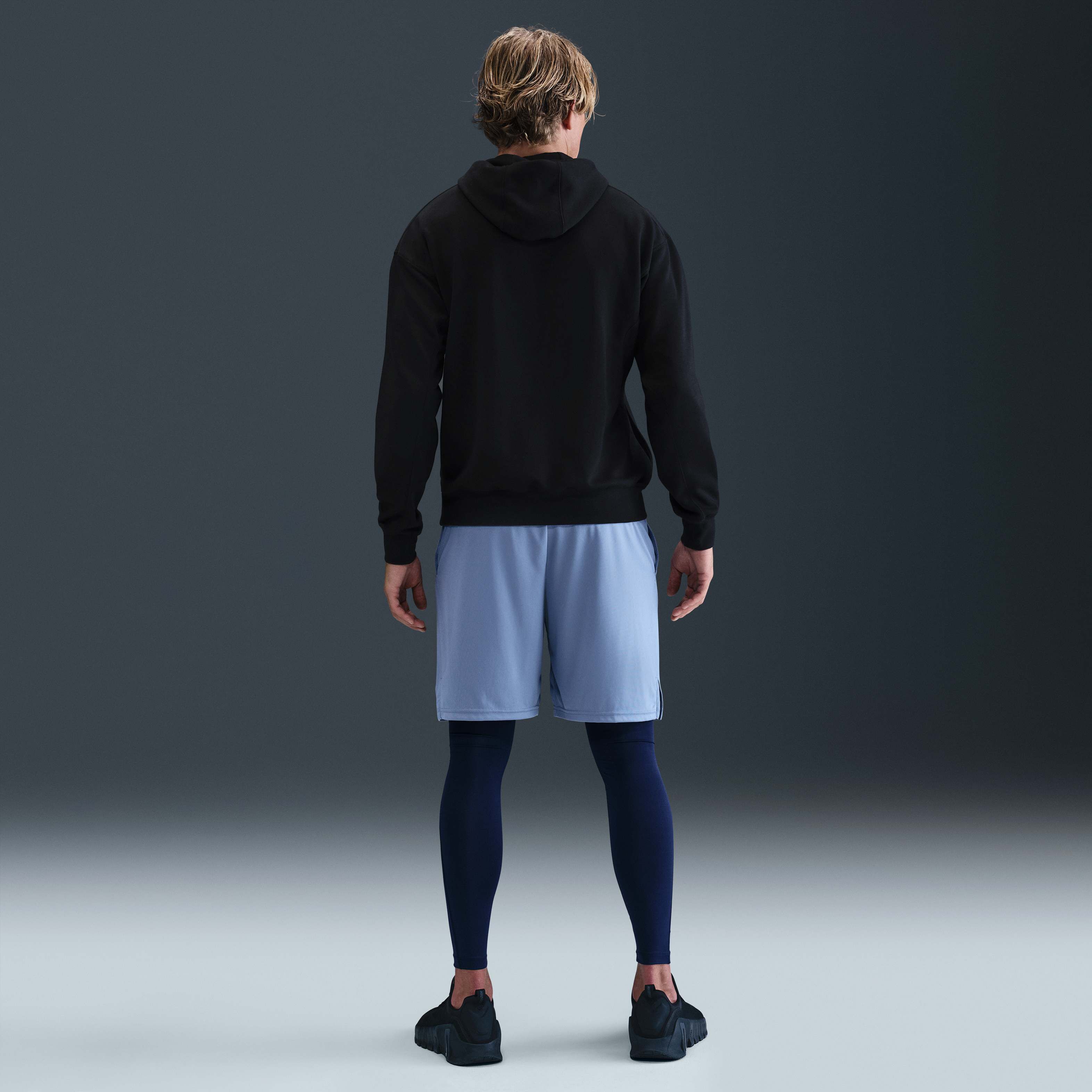 Nike Pro DRI-FIT パーカー　M 青 NIKE ナイキ パーカー プルオーバー メンズ クラブ ジャージ