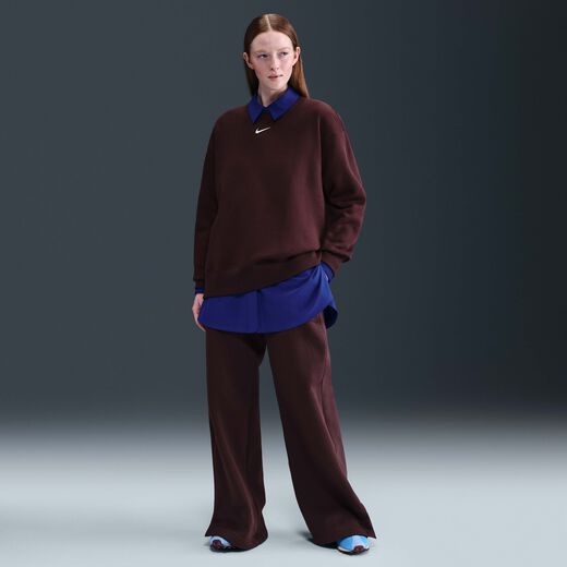 Color Shop-Nike, Nike Sportswear Phoenix Fleece, Women's High-Waisted Wide-Leg Trousers