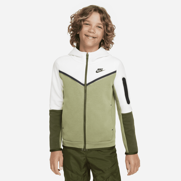 Shop Sportswear Tech Fleece Older Kids Boys Full Zip Hoodie