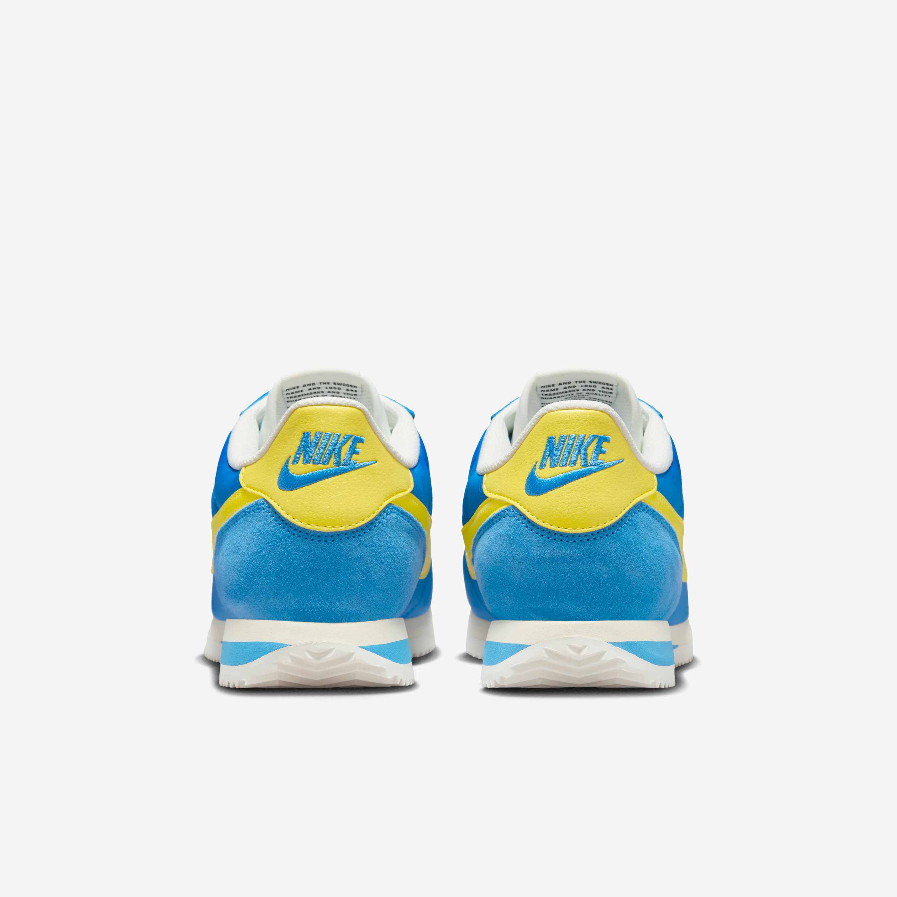 スニーカー Nike Cortez Textile M Light Photo Blue Sail Muslin Lightning CORTEZ TXT - LIGHT PHOTO BLUE / LIGHTNING