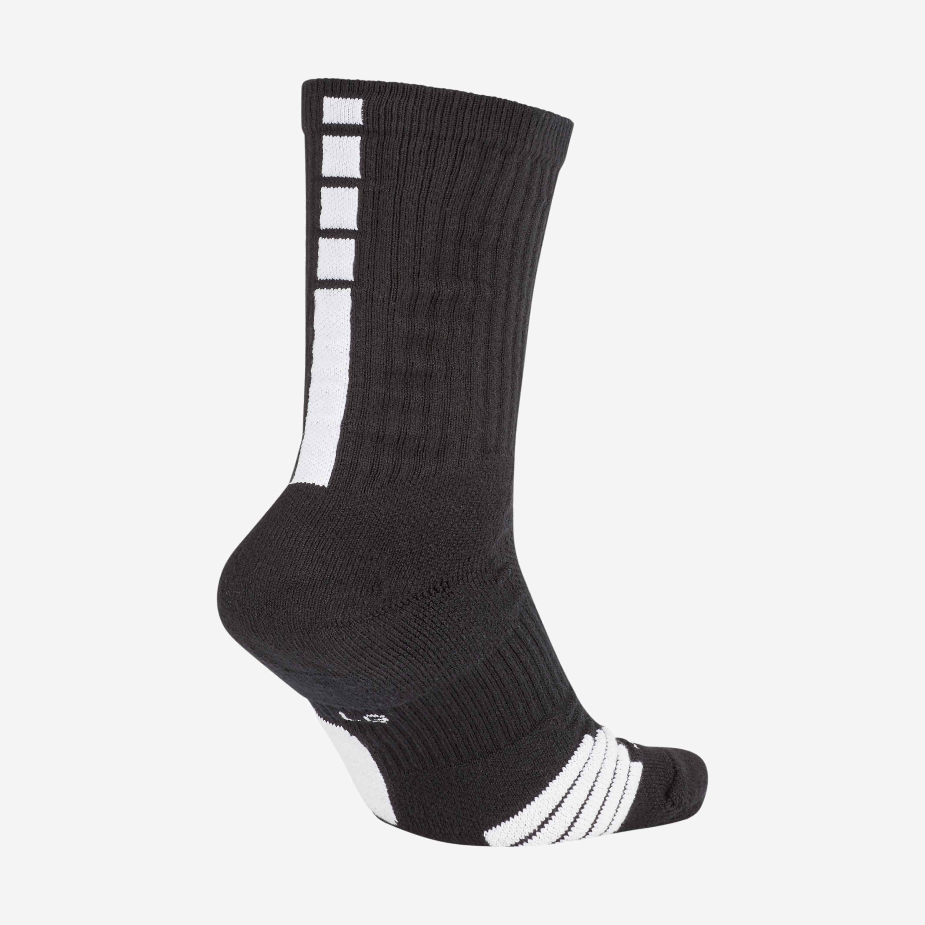 Buy Nike Elite Crew Basketball Socks Black/White/White Nike Saudi