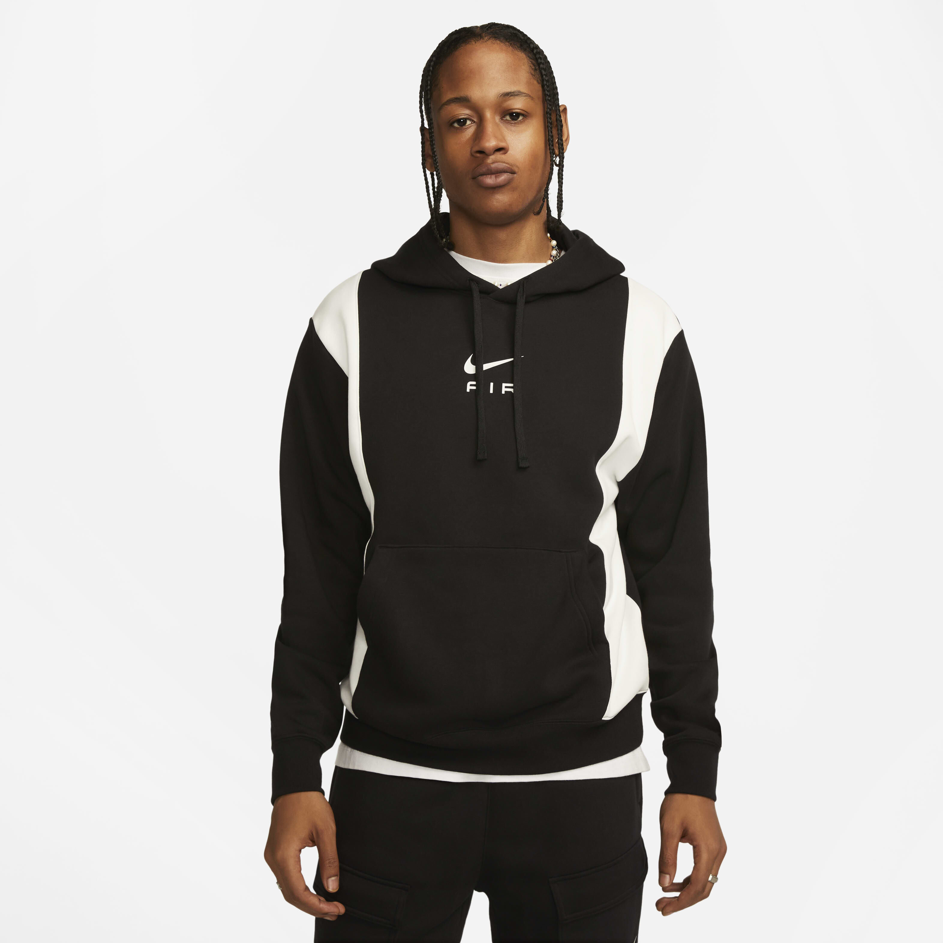 nike air men's fleece pullover hoodie