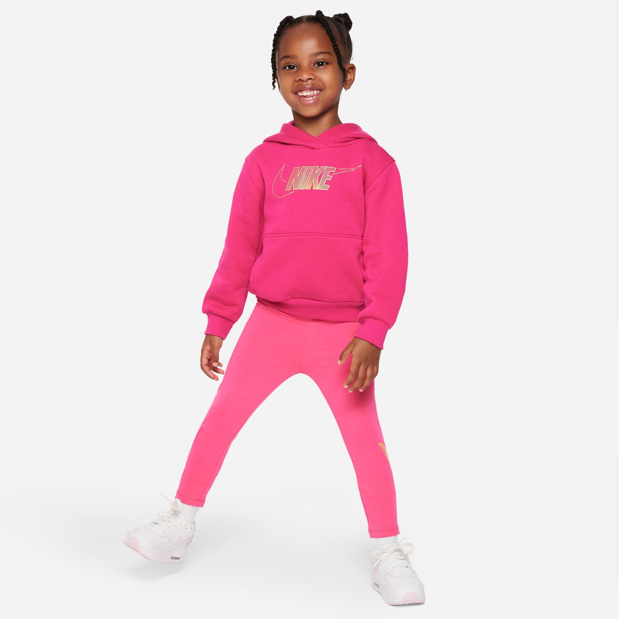 Nike Sportswear Club Fleece Holiday Shine Hoodie image number 3