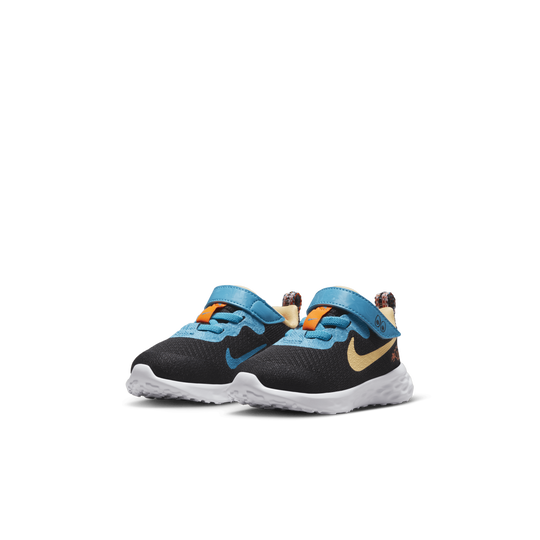 Toddler boys blue and orange nike revolution cheap