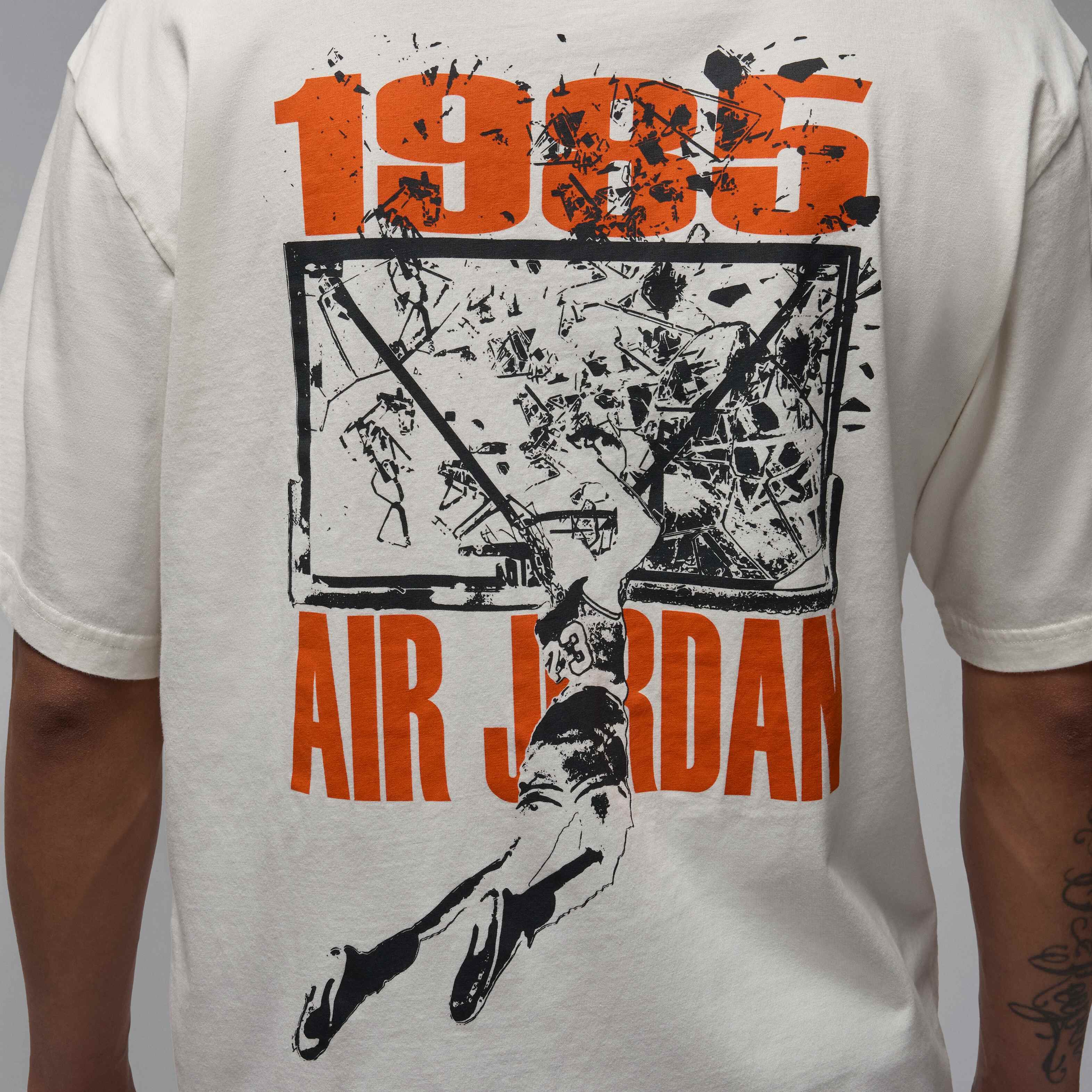Buy Jordan Brooklyn Men's Oversized Graphic T-shirt - Sail