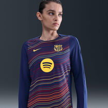 F.C. Barcelona Strike Home
