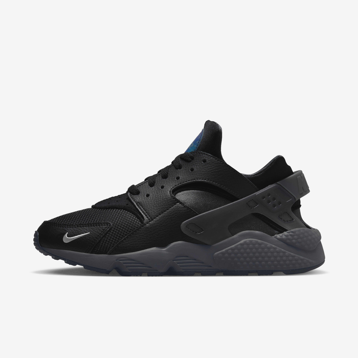 Buy Nike Air Huarache Men's Shoes Black/Metallic Silver/Wolf