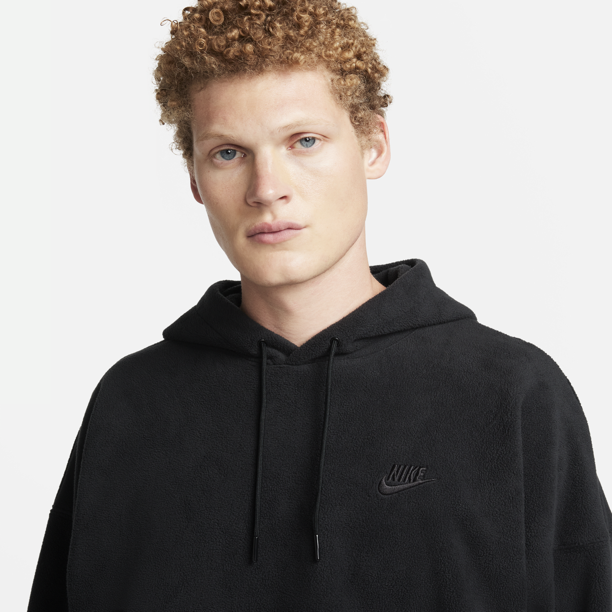 Nike fluffy 2025 fleece hoodie