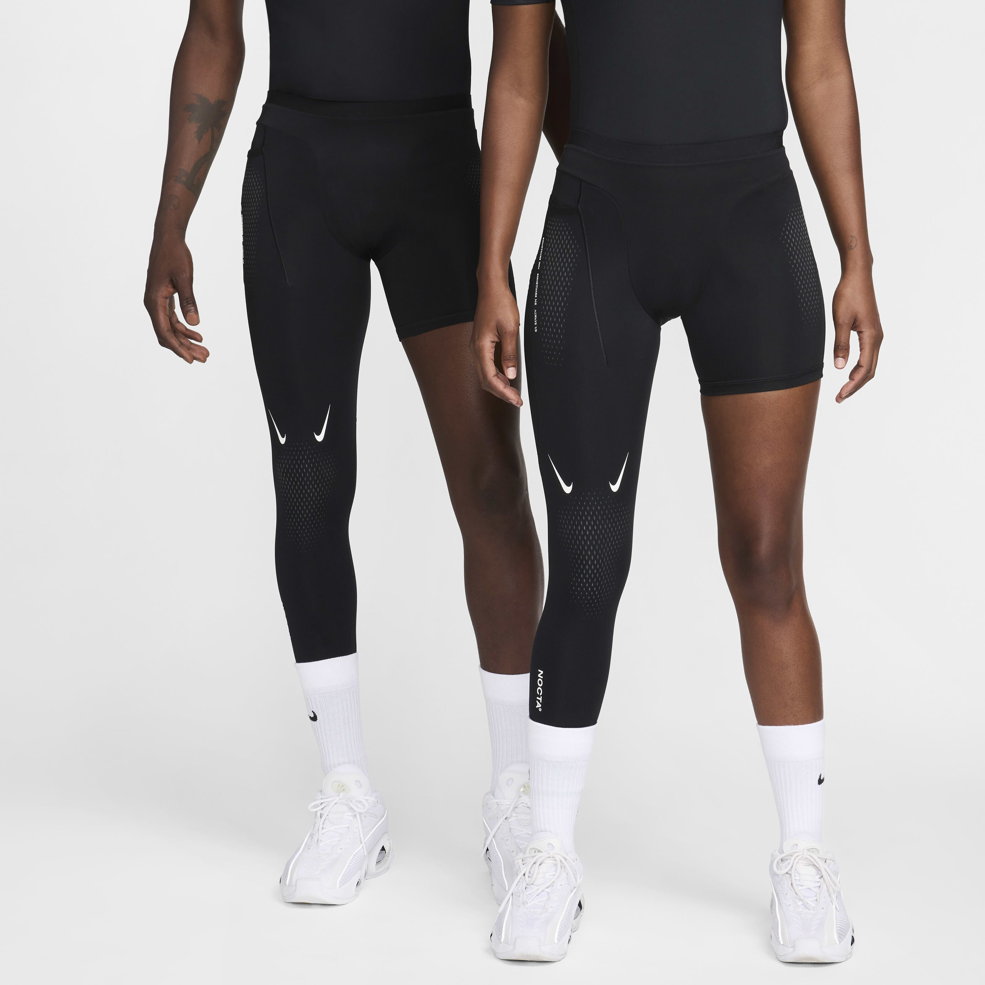 Buy NOCTA Men s Single Leg Basketball Tights Right Nike Saudi Official