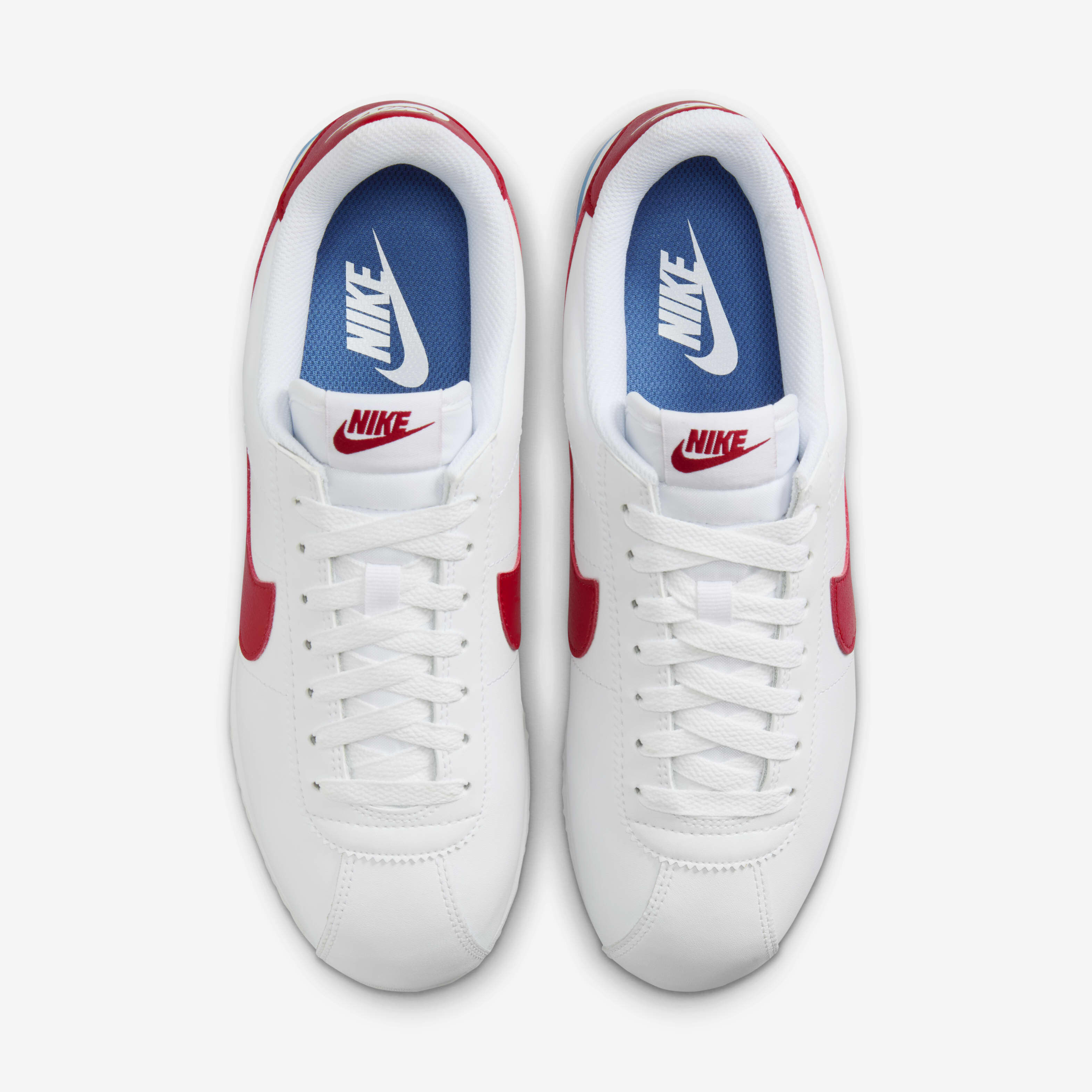 Classic cortez leather white/varsity red women's shoe cheap