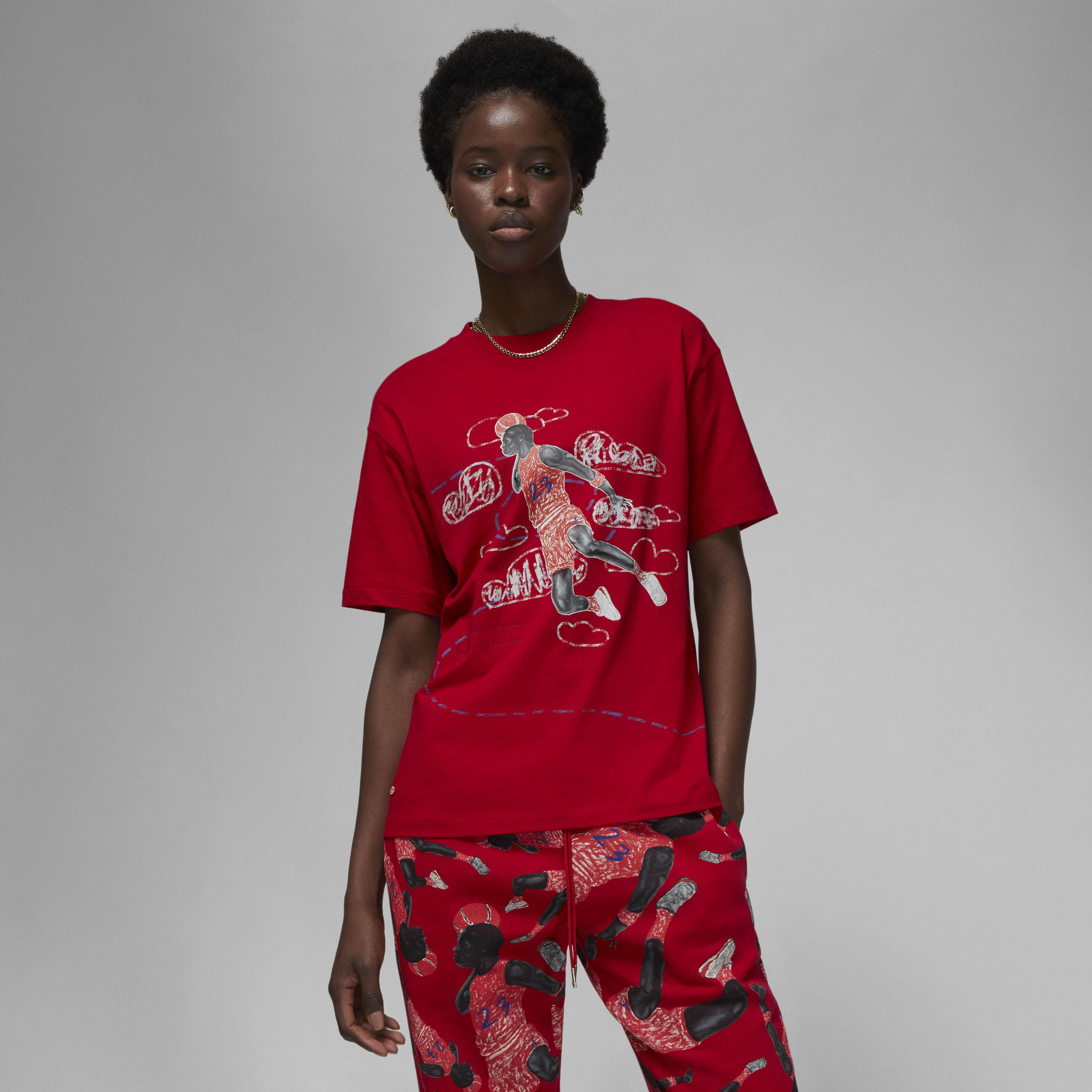 Buy Jordan Artist Series by Parker Duncan Women's T-Shirt