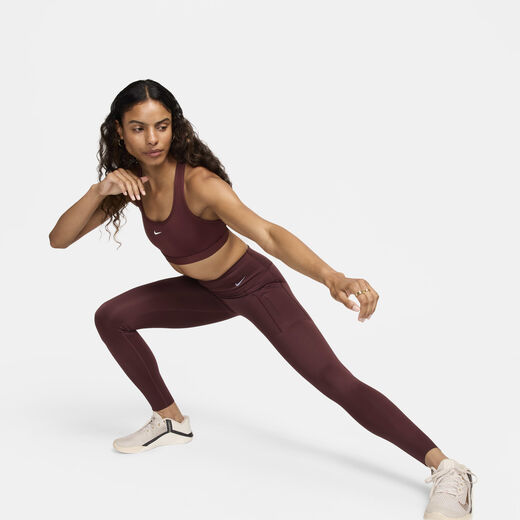 Leggings-Nike, Nike Go, Women's Mid-Rise Full-Length Leggings with Pockets