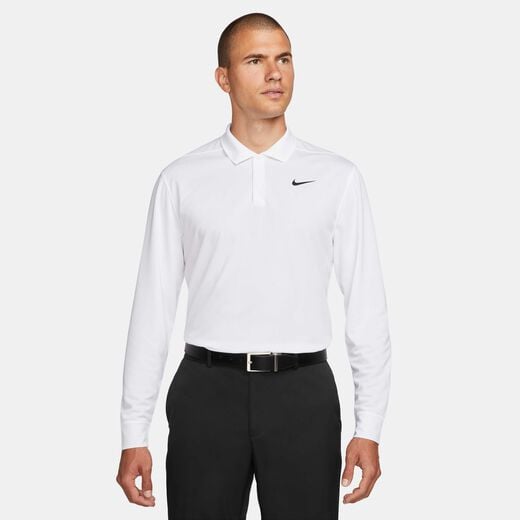 T-Shirts & Tops-Nike Golf, Nike Dri-FIT Victory, Men's Long-Sleeve Golf Polo