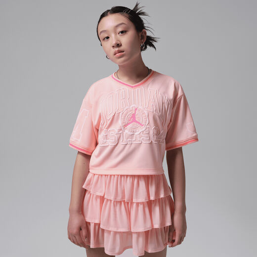 Jordan Kits & Jerseys-JRDN, Jordan Secret Diary, Big Kids' Cropped Jersey