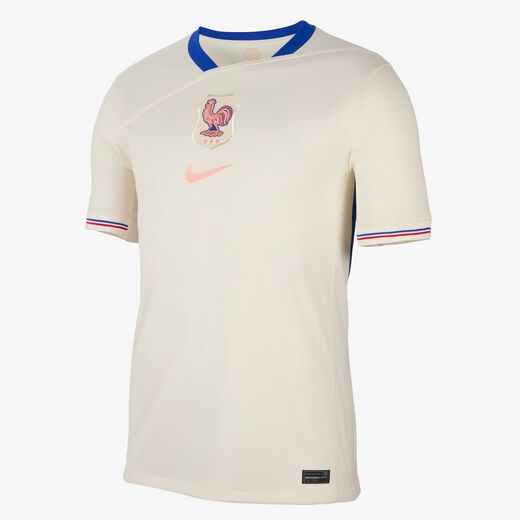 France-Nike, FFF 2025 Stadium Away (Women's Team), Men's Nike Dri-FIT Soccer Replica Jersey