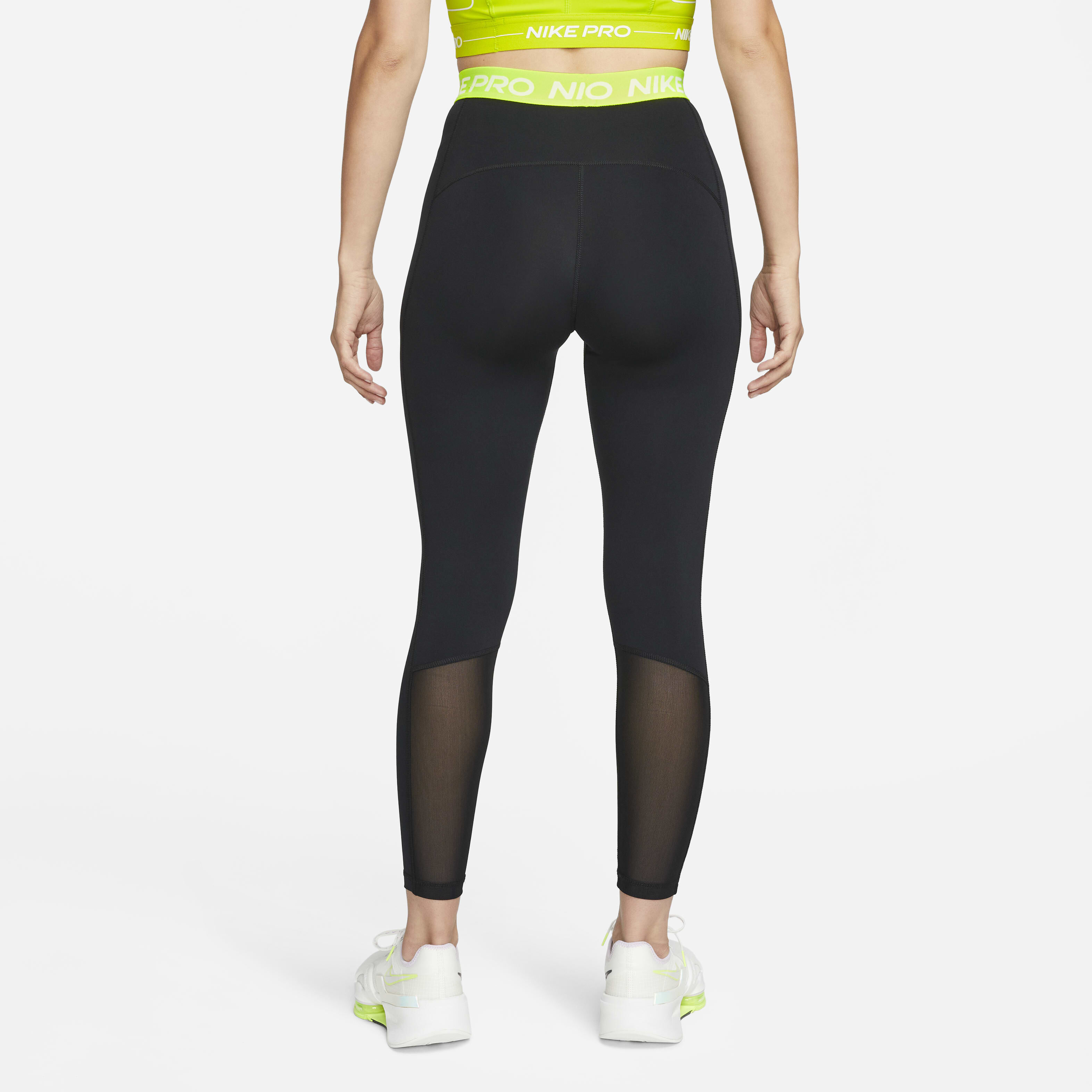 Mesh panel leggings nike new arrivals