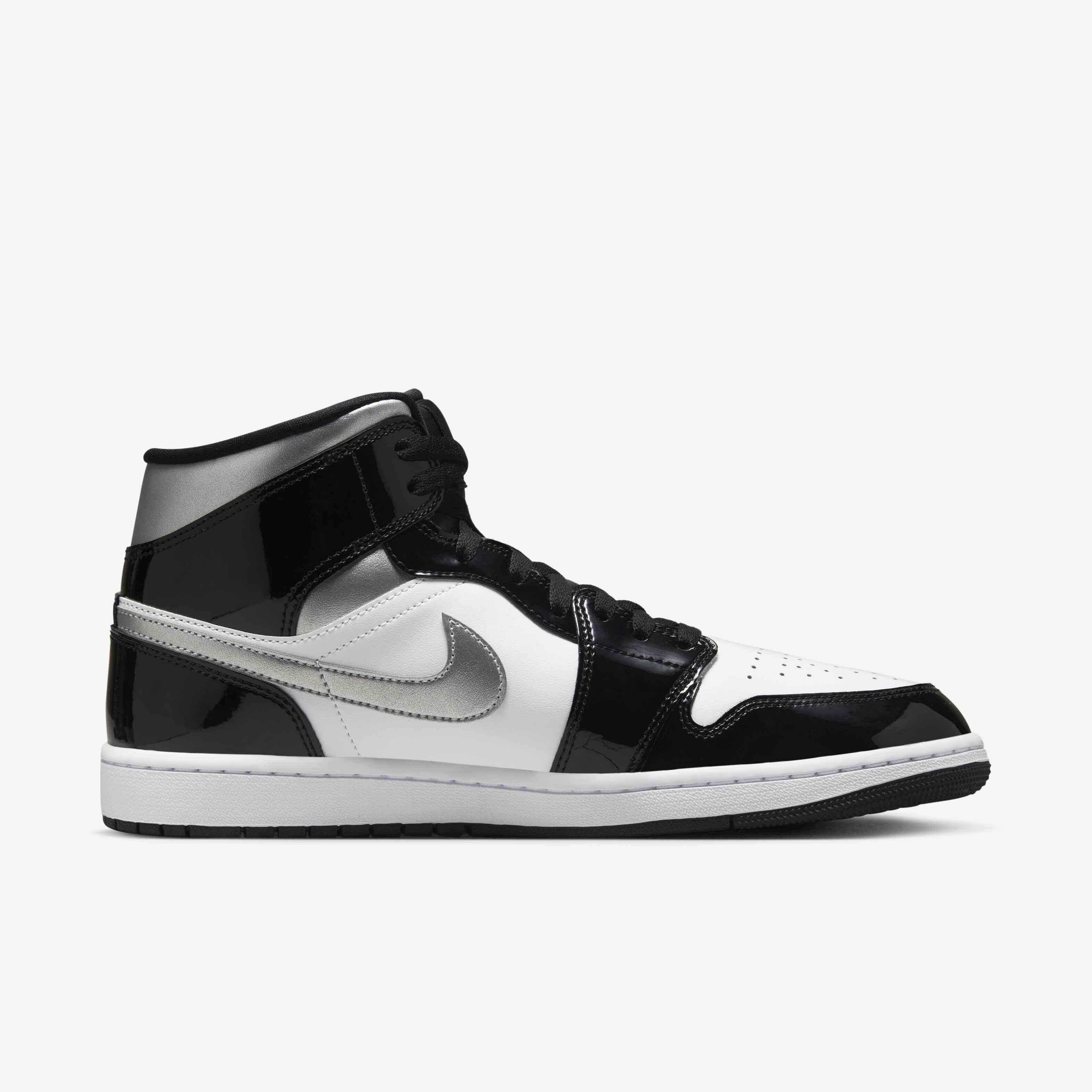 Buy Air Jordan Mid SE Men's Shoes Black/White/Metallic Gold