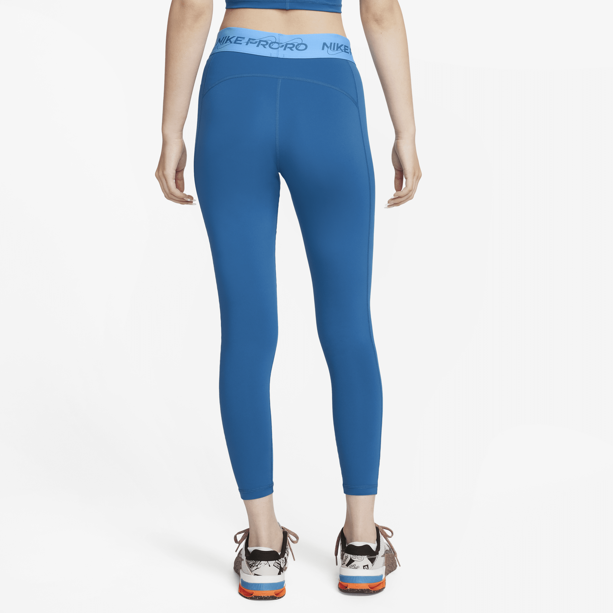 Royal blue nike leggings hot sale