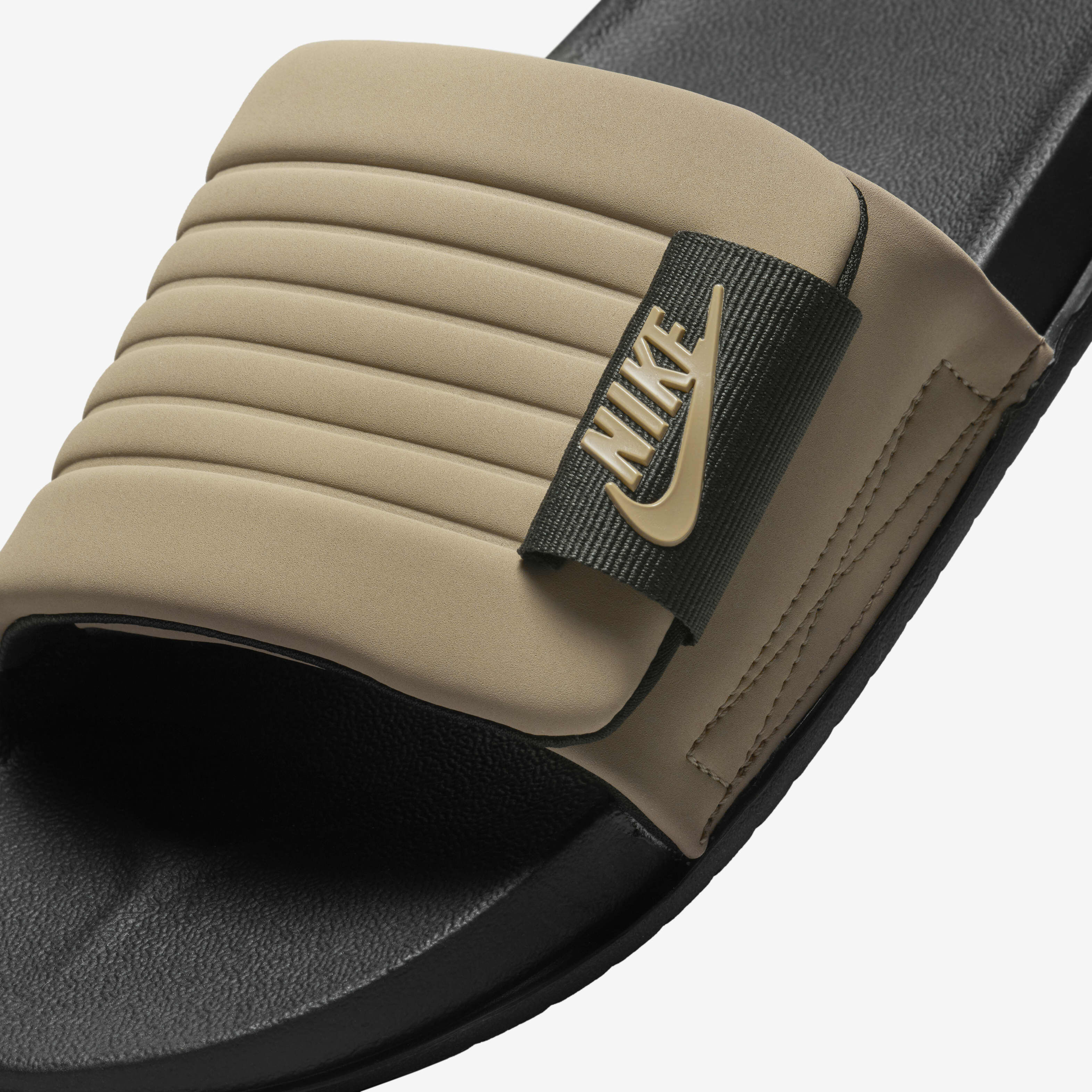 Mens nike adjustable slides hot sale
