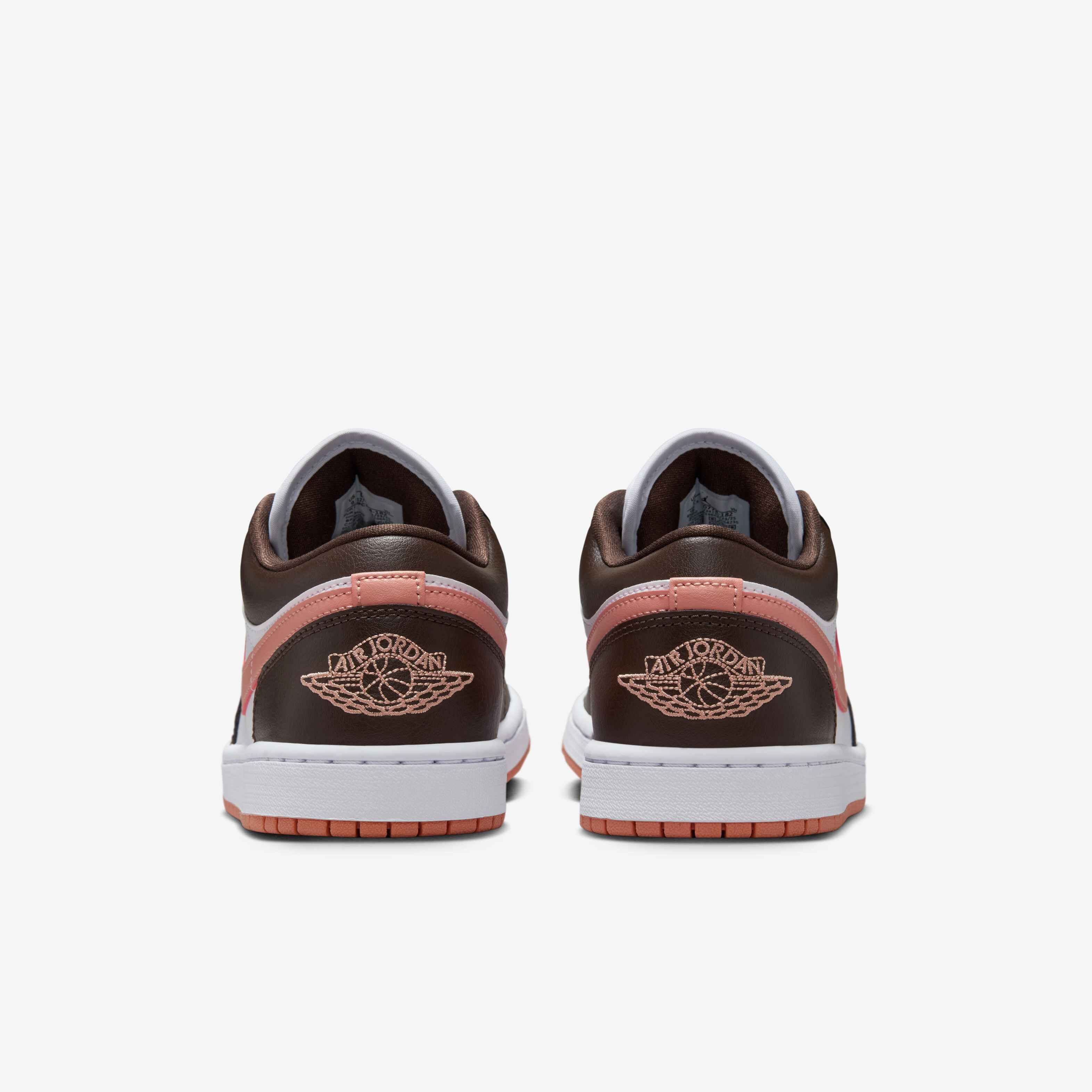 Buy Air Jordan 1 Low Women's Shoes - White/Baroque Brown/Light