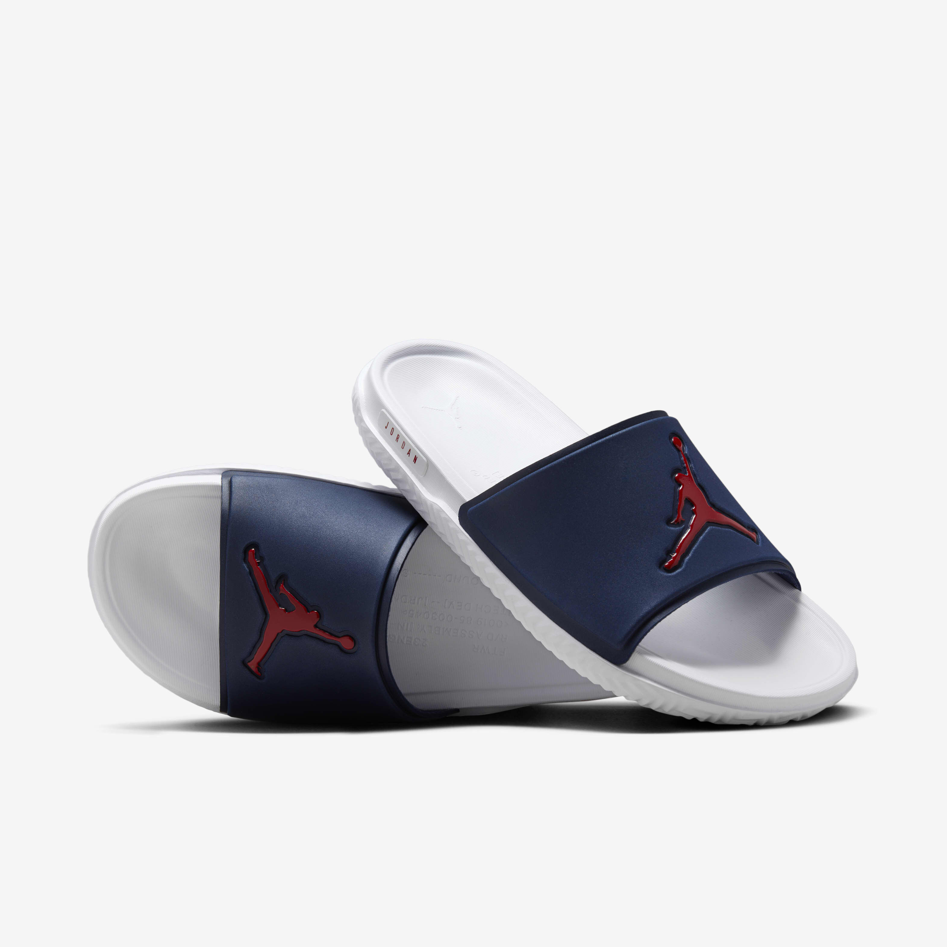 Buy Jordan Jumpman Men s Slides Midnight Navy White Gym Red Nike Saudi Official