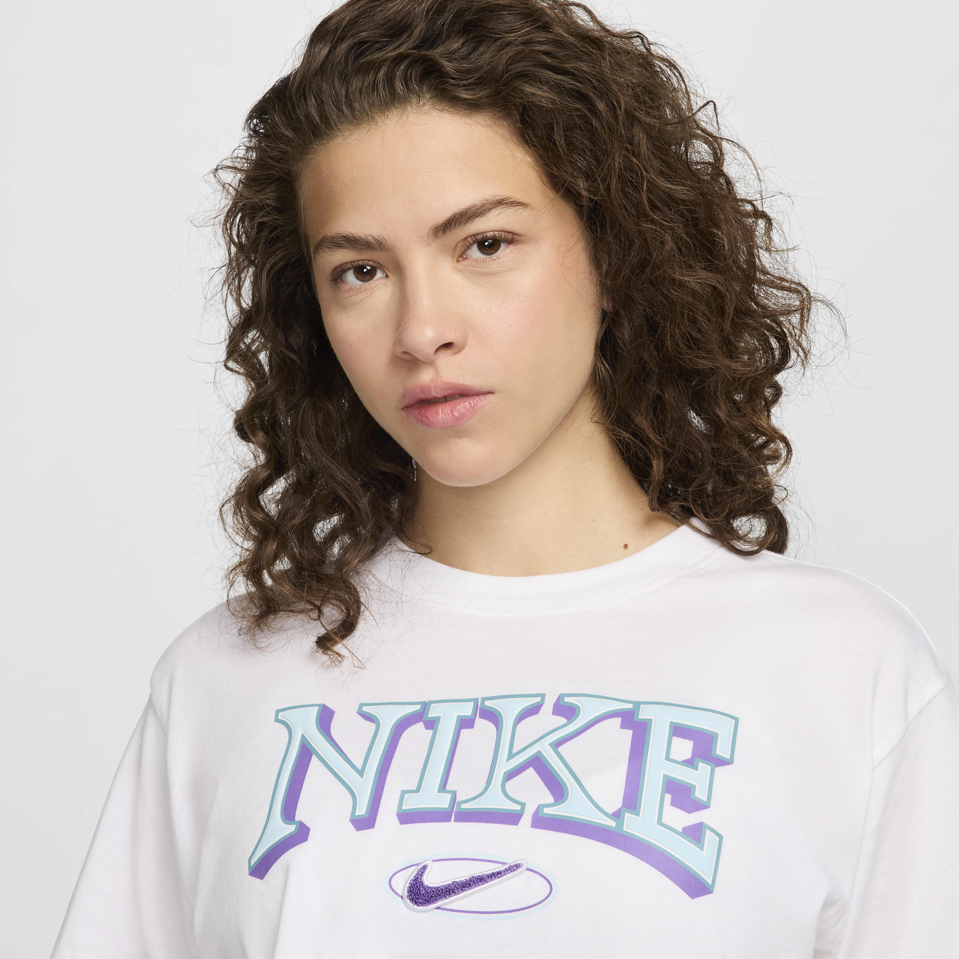 Buy Nike Sportswear Women's Loose Short-Sleeve Cropped T