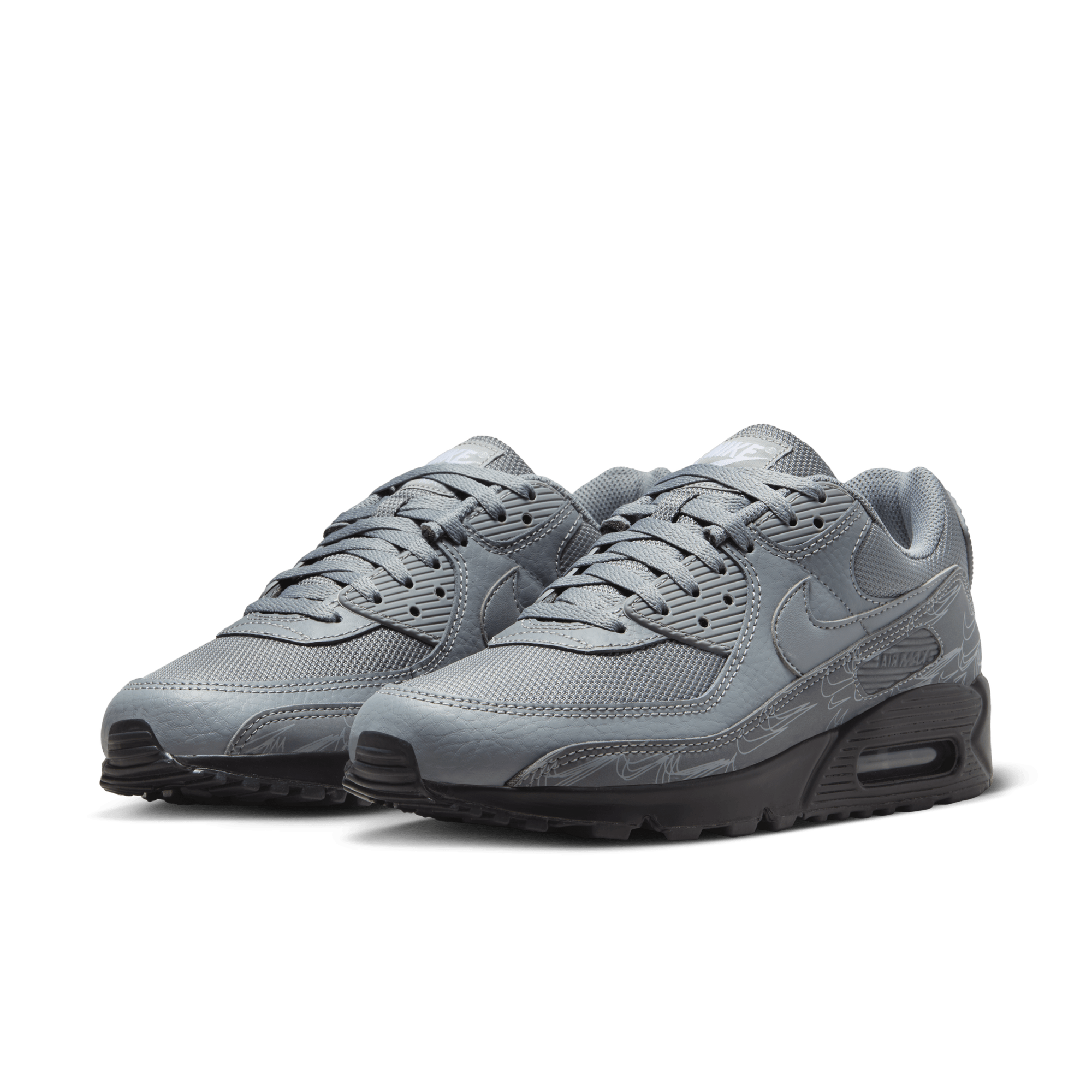 Nike air max hotsell 9 triple grey