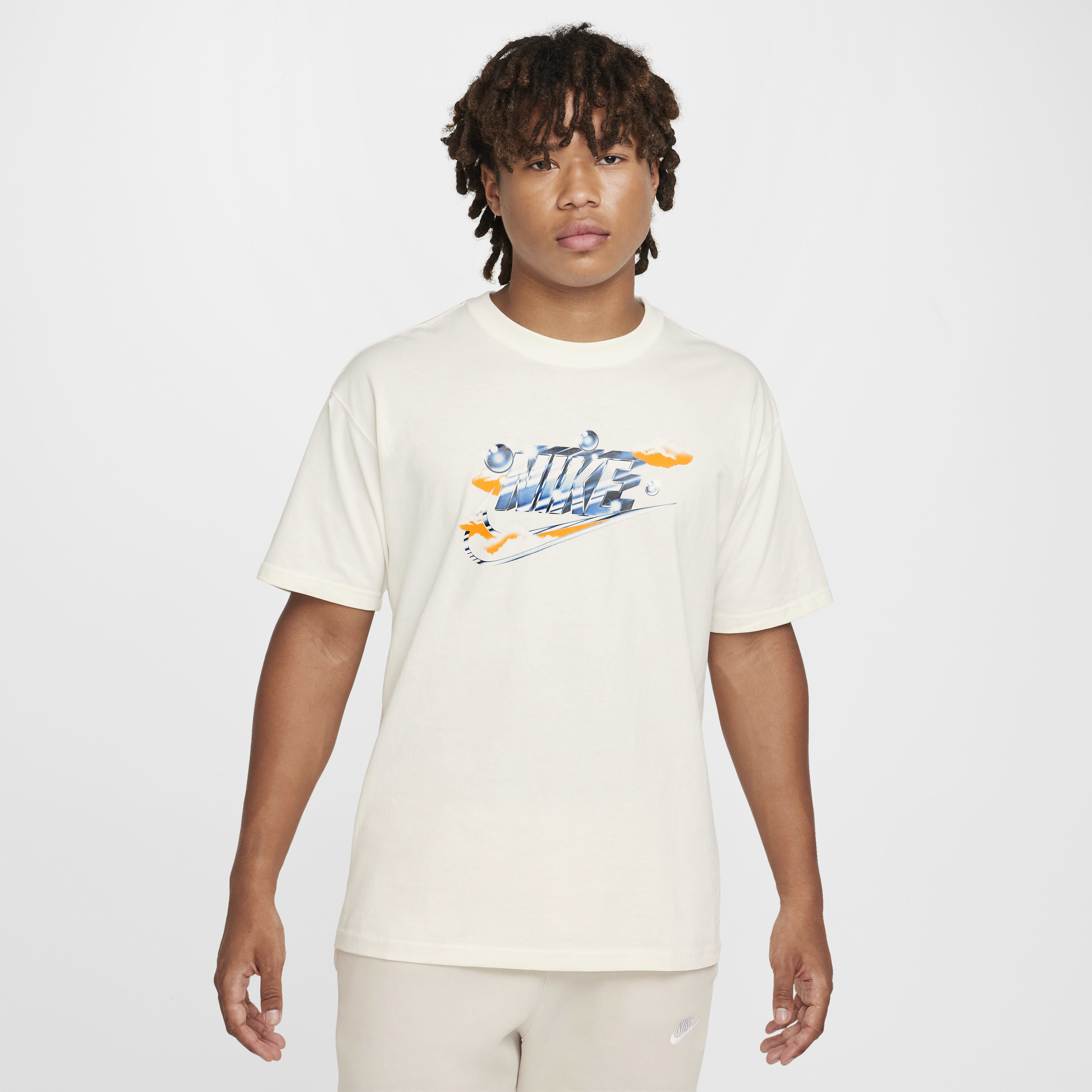 Buy Nike Sportswear Max90 T-Shirt - Sail @ Nike Saudi