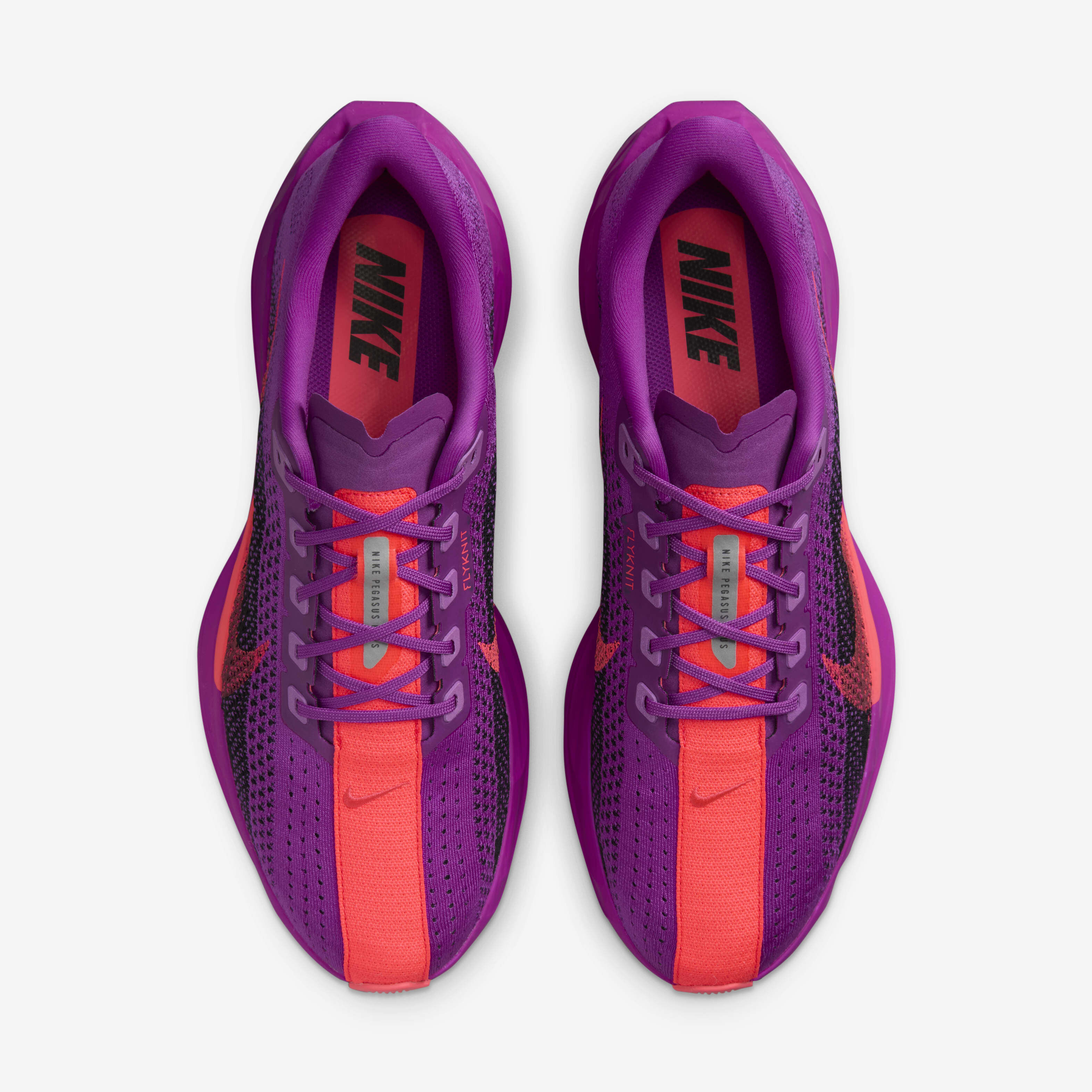Buy Nike Pegasus Plus Men s Road Running Shoes Vivid Purple Black Hot Punch Nike Saudi Official