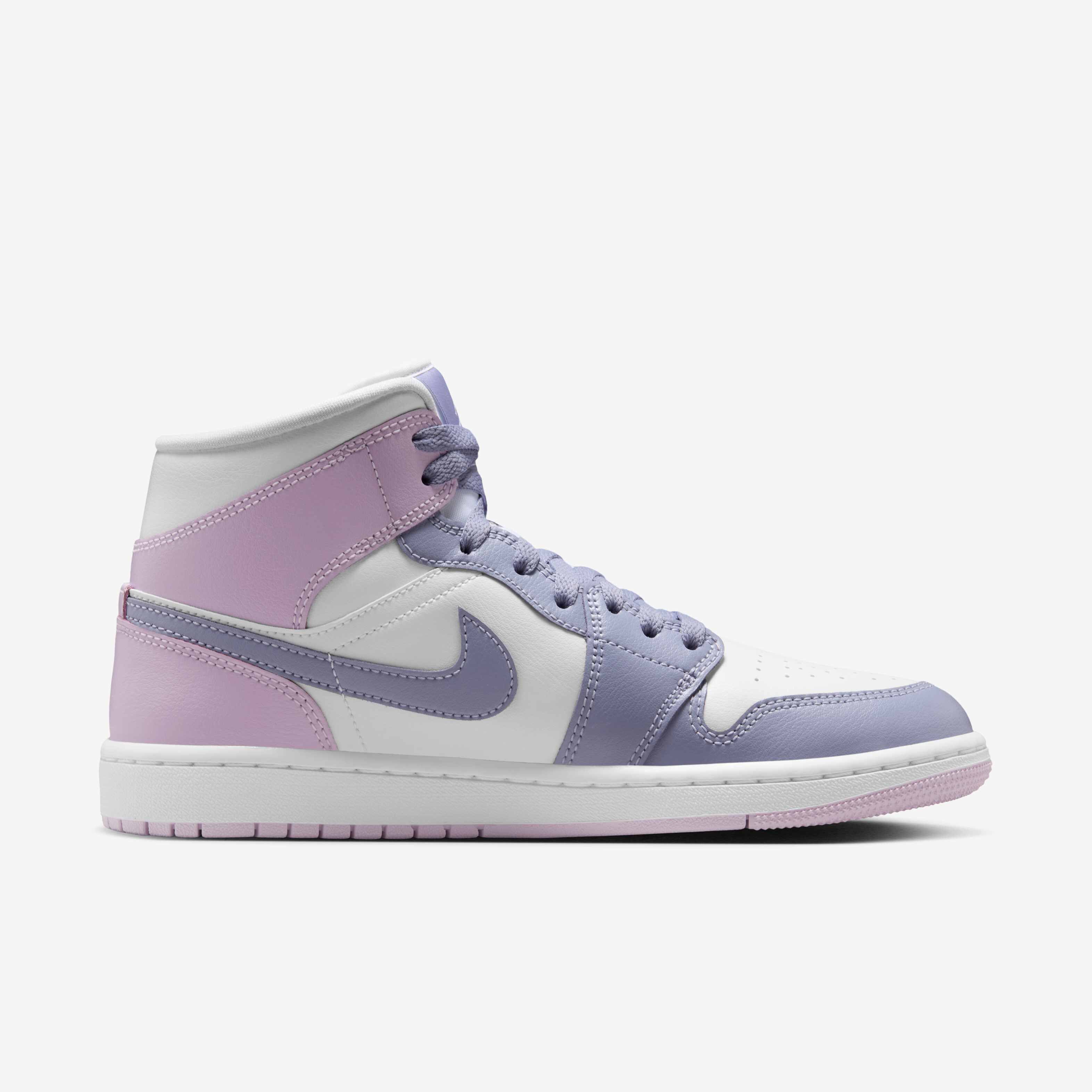 Buy Air Jordan 1 Mid Women's Shoes - Indigo Haze/White/Doll