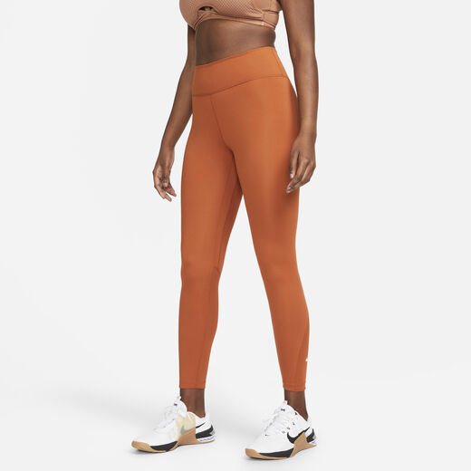 Last Chance KSA-Nike, Nike One, Women's Mid-Rise 7/8 Mesh-Panelled Leggings