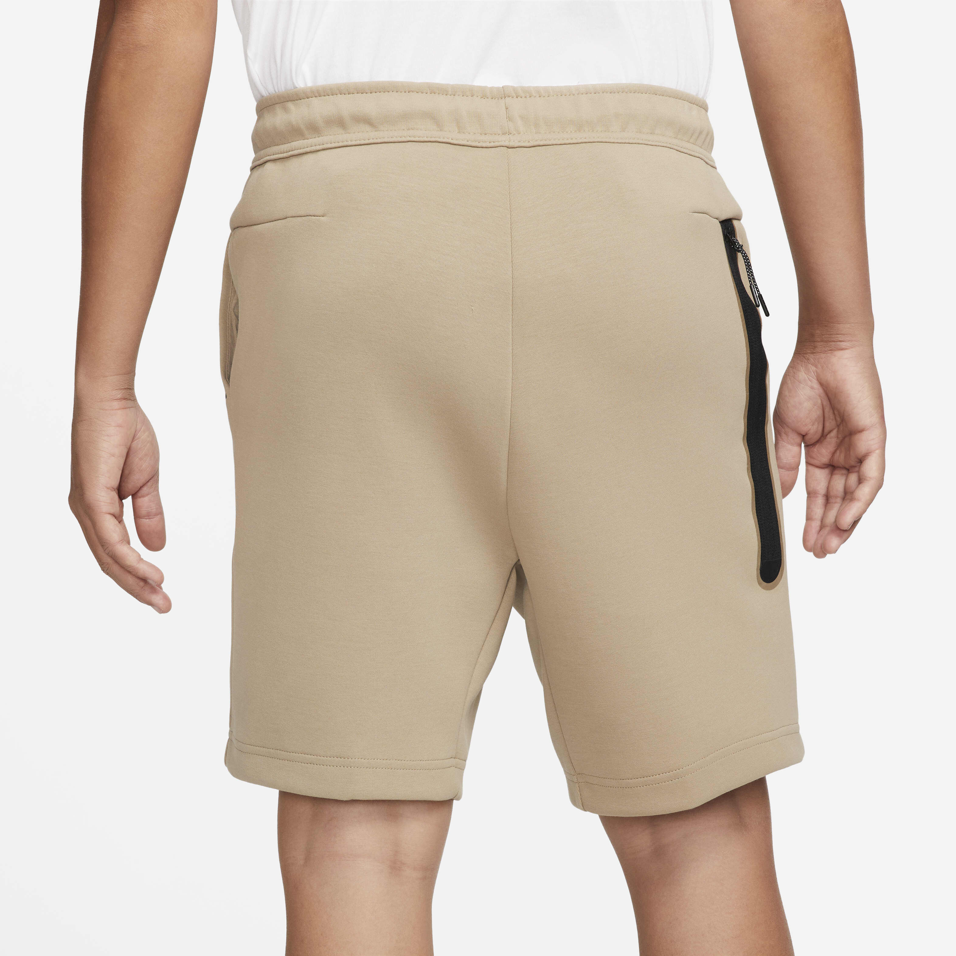 Buy Nike Sportswear Tech Fleece Men's Shorts - Khaki/Black @ Nike